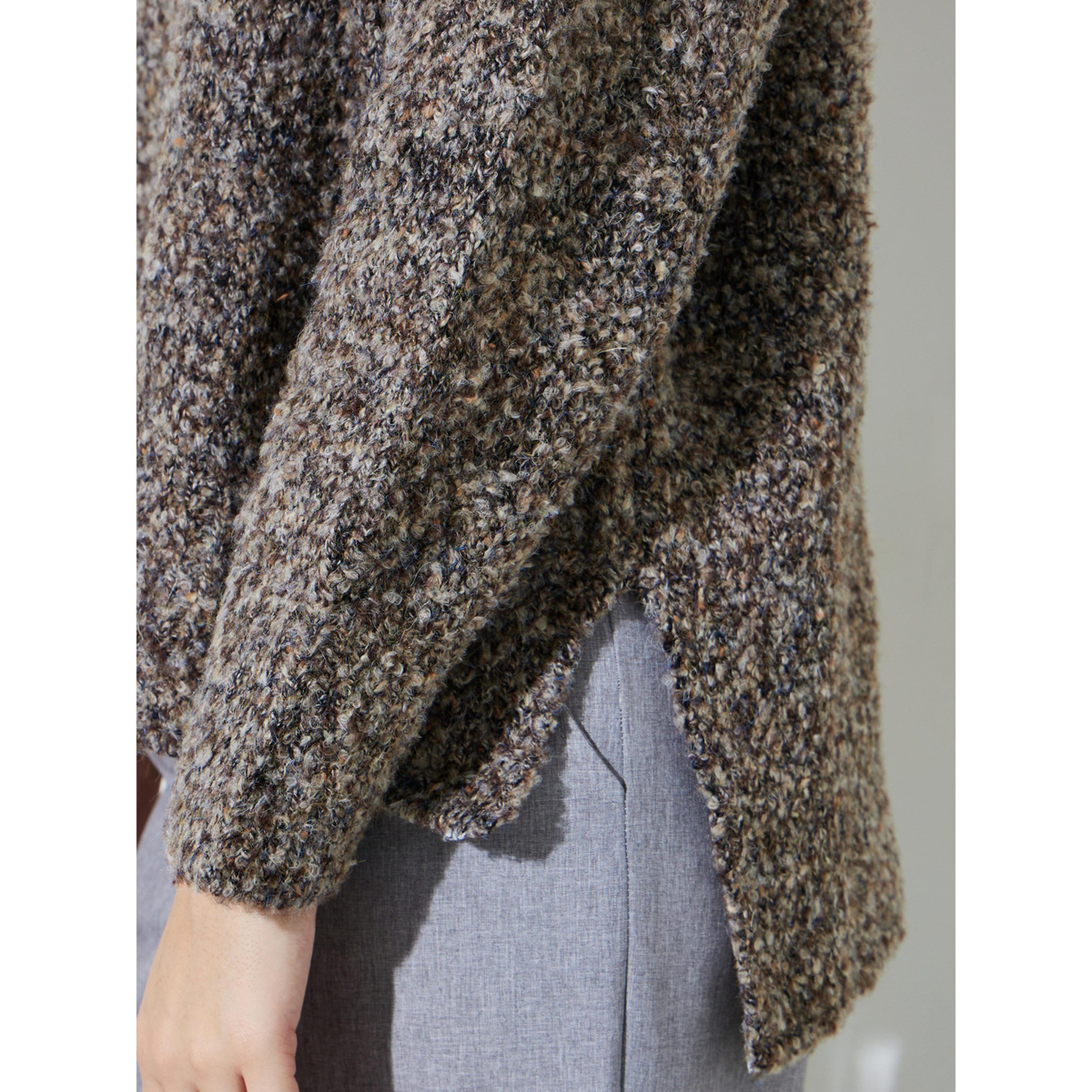 سويتر بفتحة جانبية وياقة مرتفعة-women-winterwear-cardigansandjumpers-jumpers-image-4