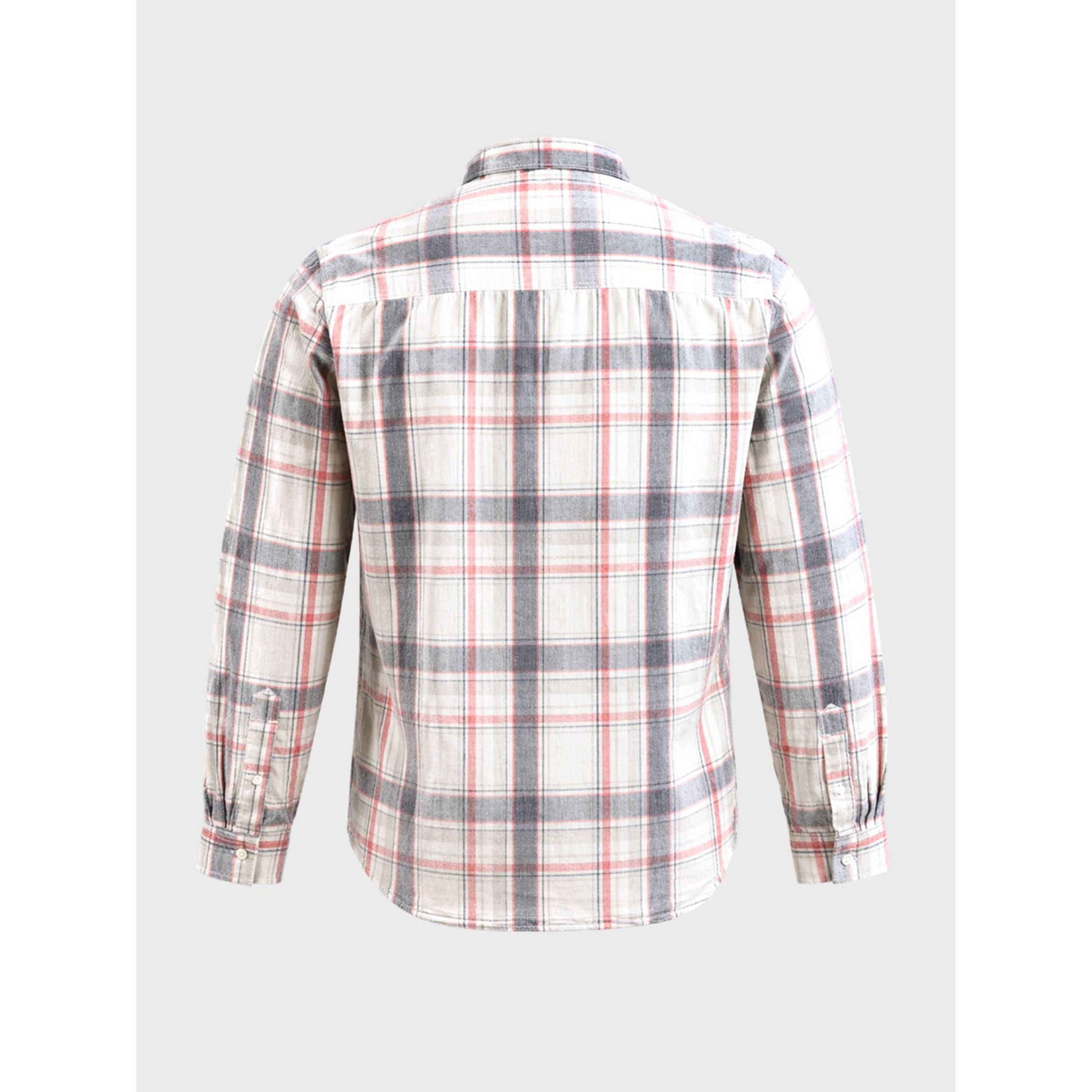 The Indian Garage Co X Styli Men Slim Fit Checked Button-Down Collar Casual Shirt-men-clothing-shirts-image-5