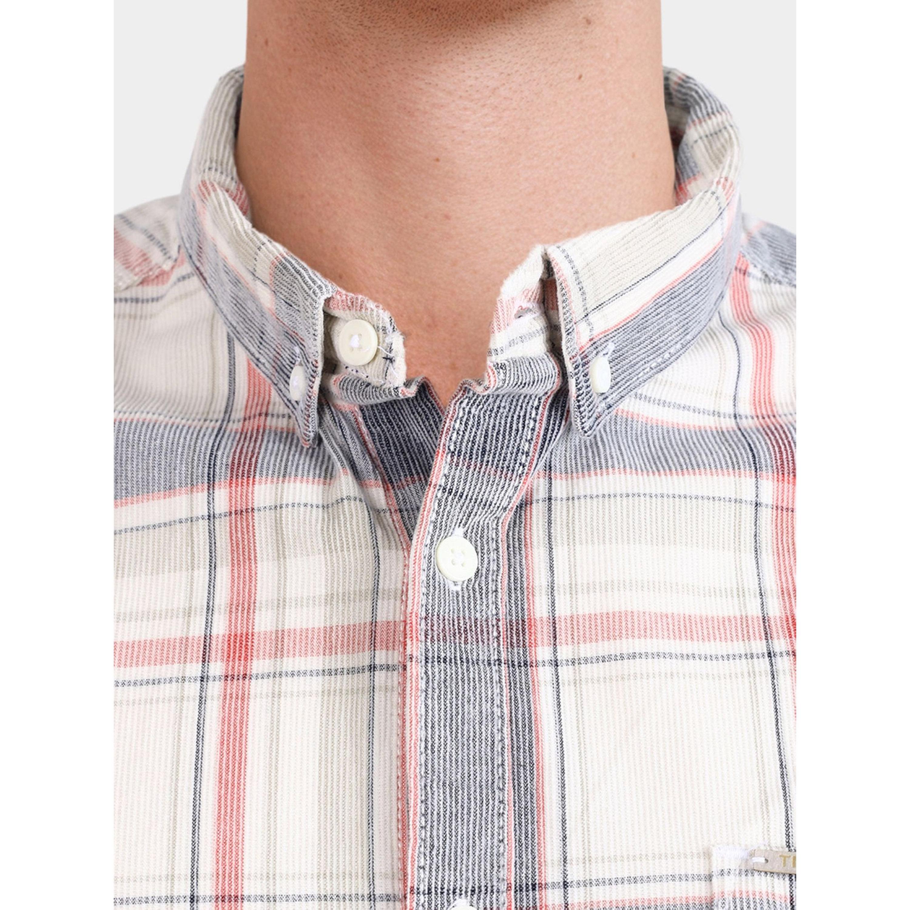 The Indian Garage Co X Styli Men Slim Fit Checked Button-Down Collar Casual Shirt-men-clothing-shirts-image-6