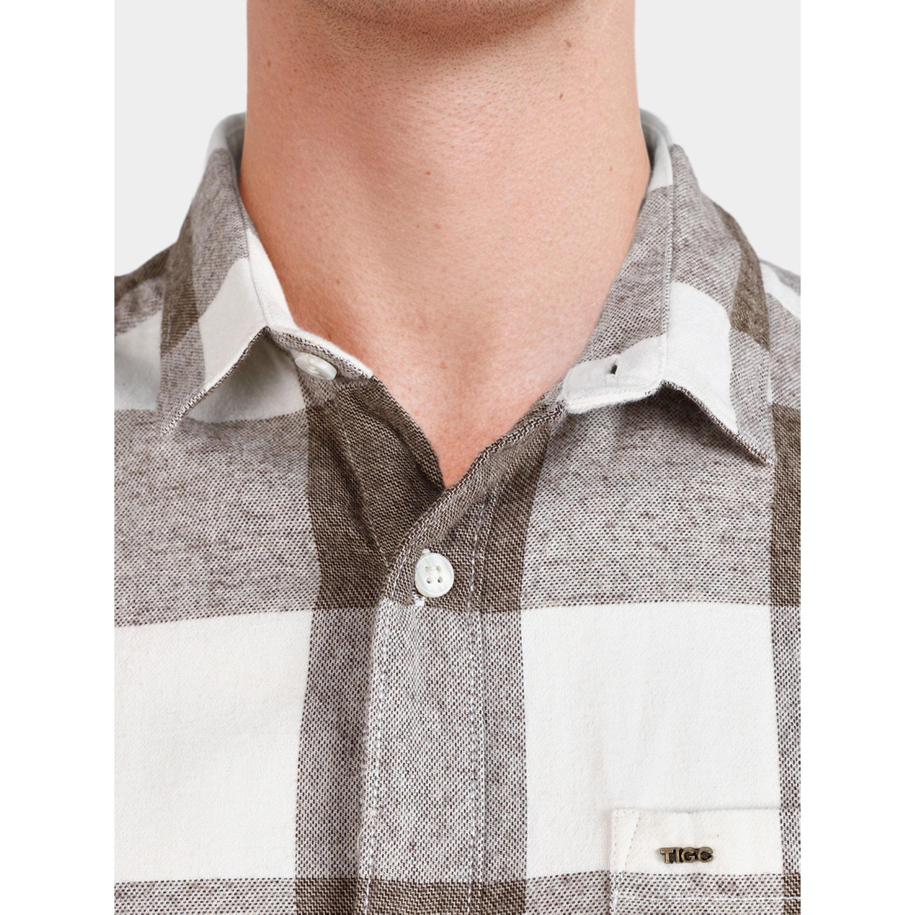 The Indian Garage Co X Styli Men Slim Fit Checked Cutaway Collar Casual Shirt-men-clothing-shirts-image-6