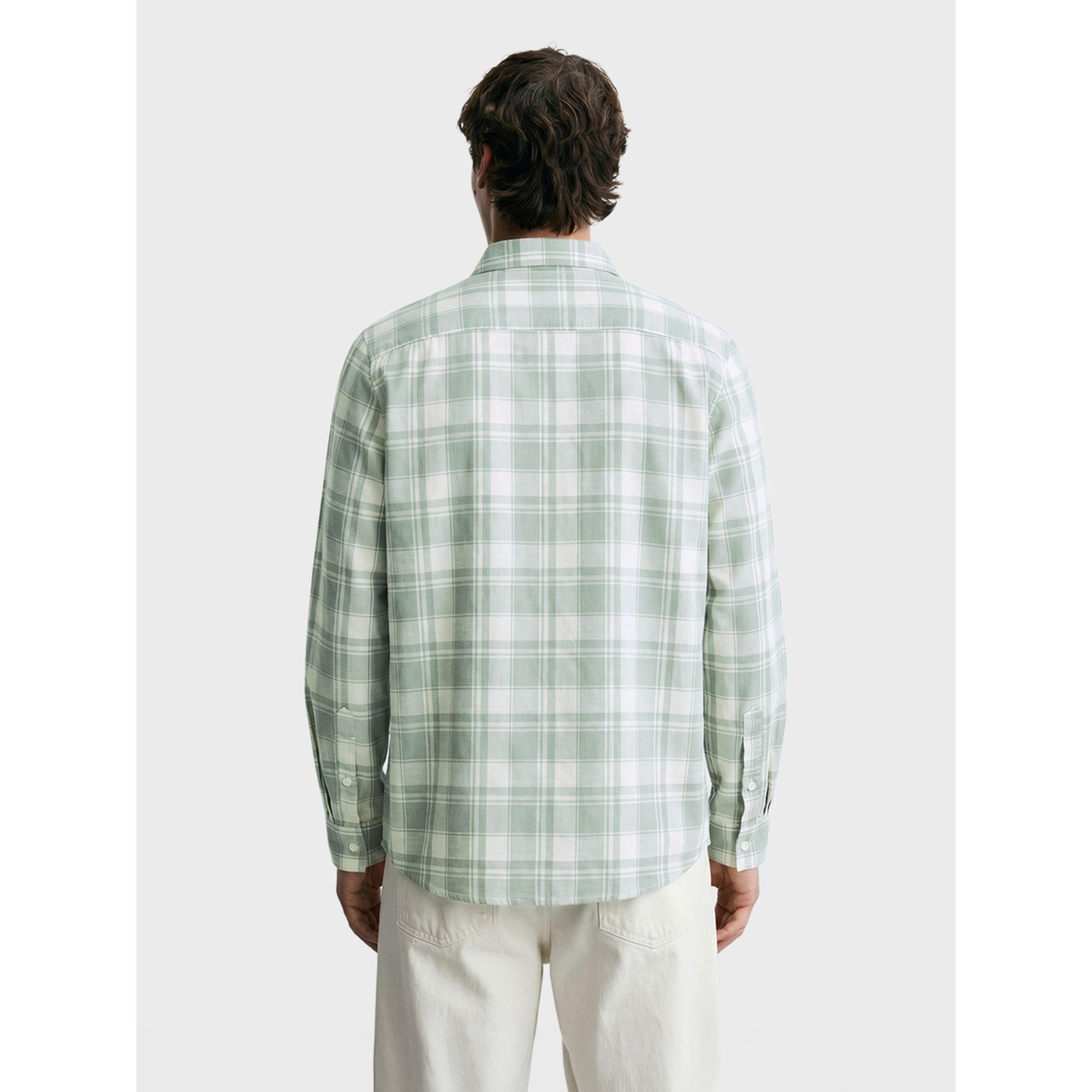 The Indian Garage Co X Styli Men Slim Fit Checked Cutaway Collar Casual Shirt-men-clothing-shirts-image-3
