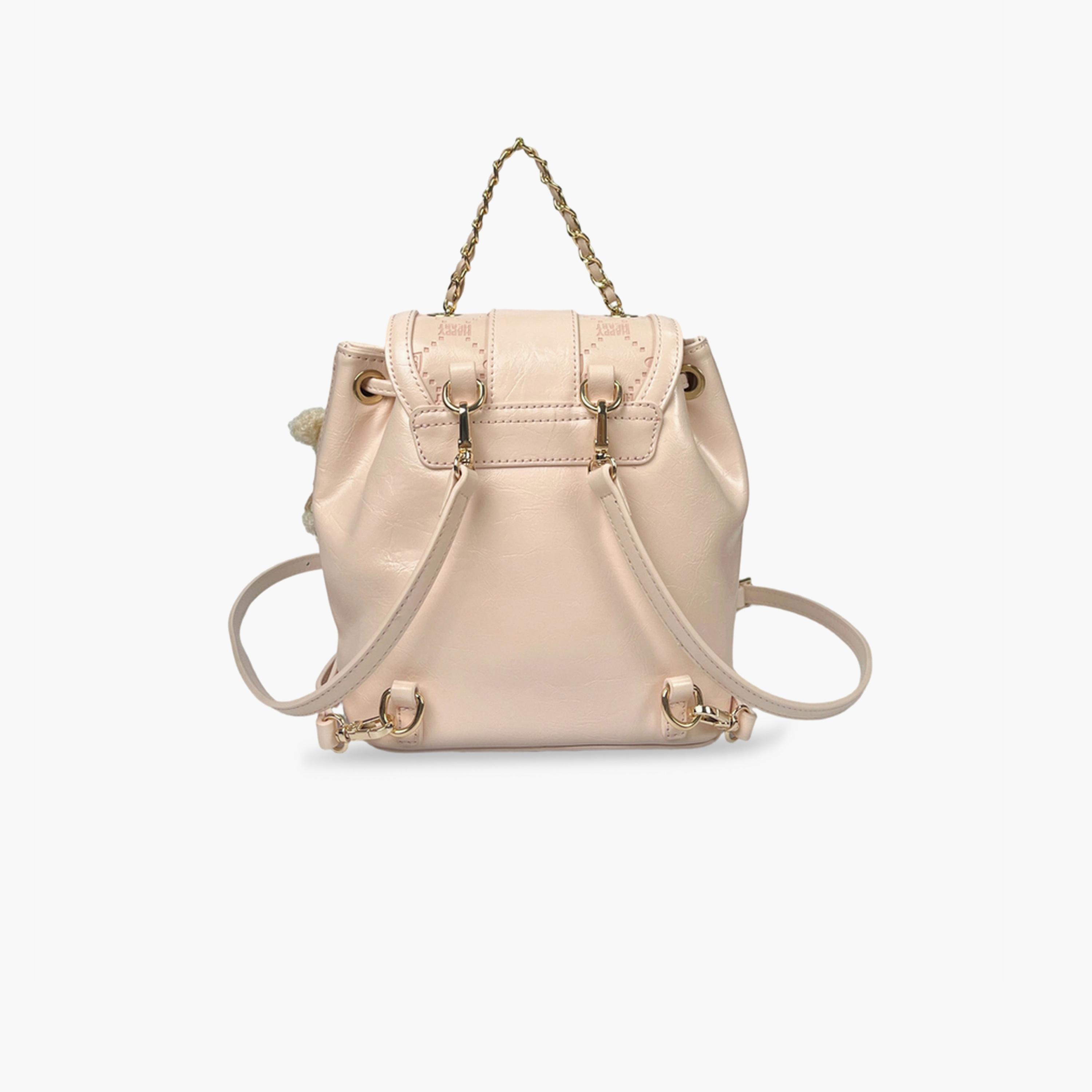 Take Two Beige Plus Toy Charm Backpack-women-bagsandwallets-backpacks-image-3