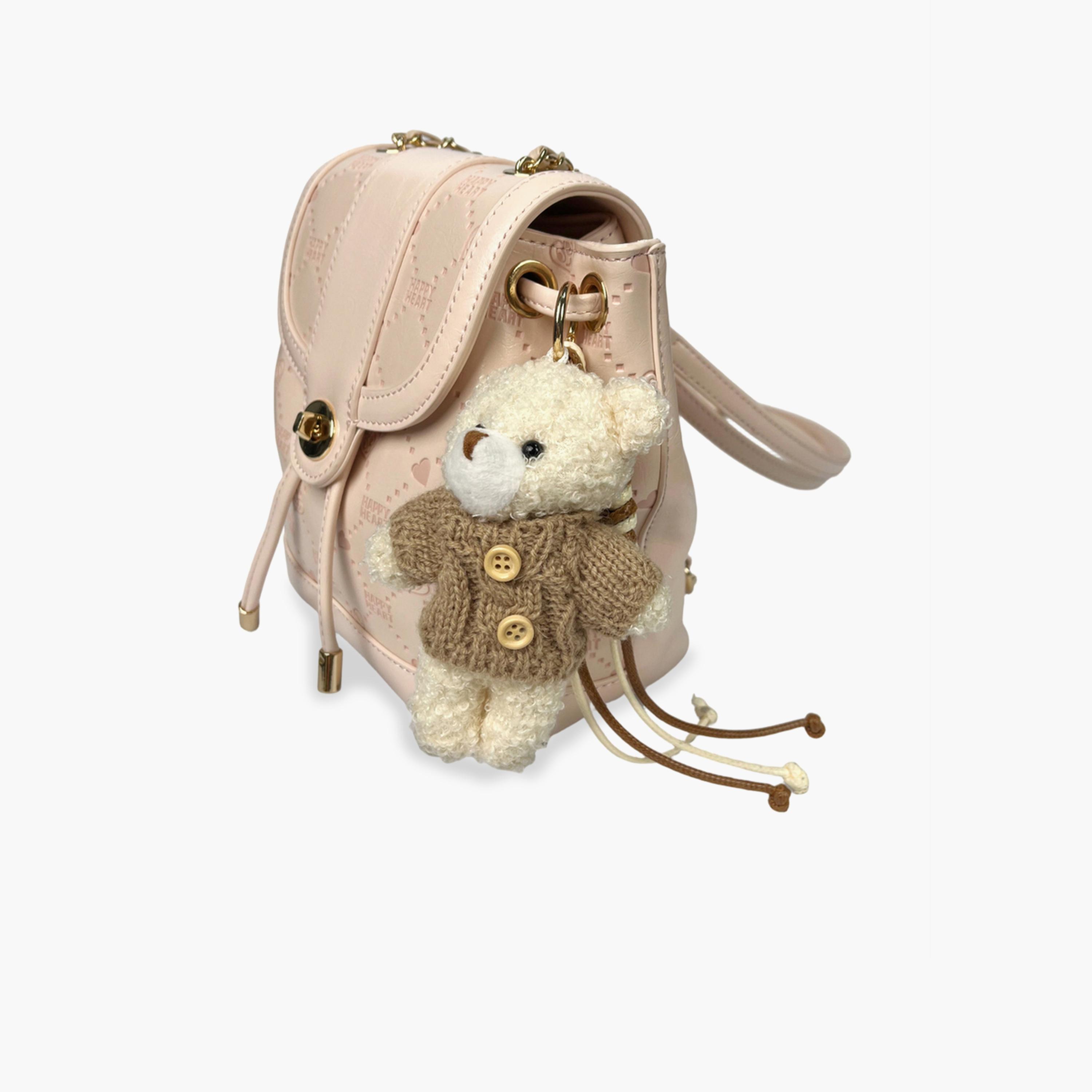 Take Two Beige Plus Toy Charm Backpack-women-bagsandwallets-backpacks-image-4