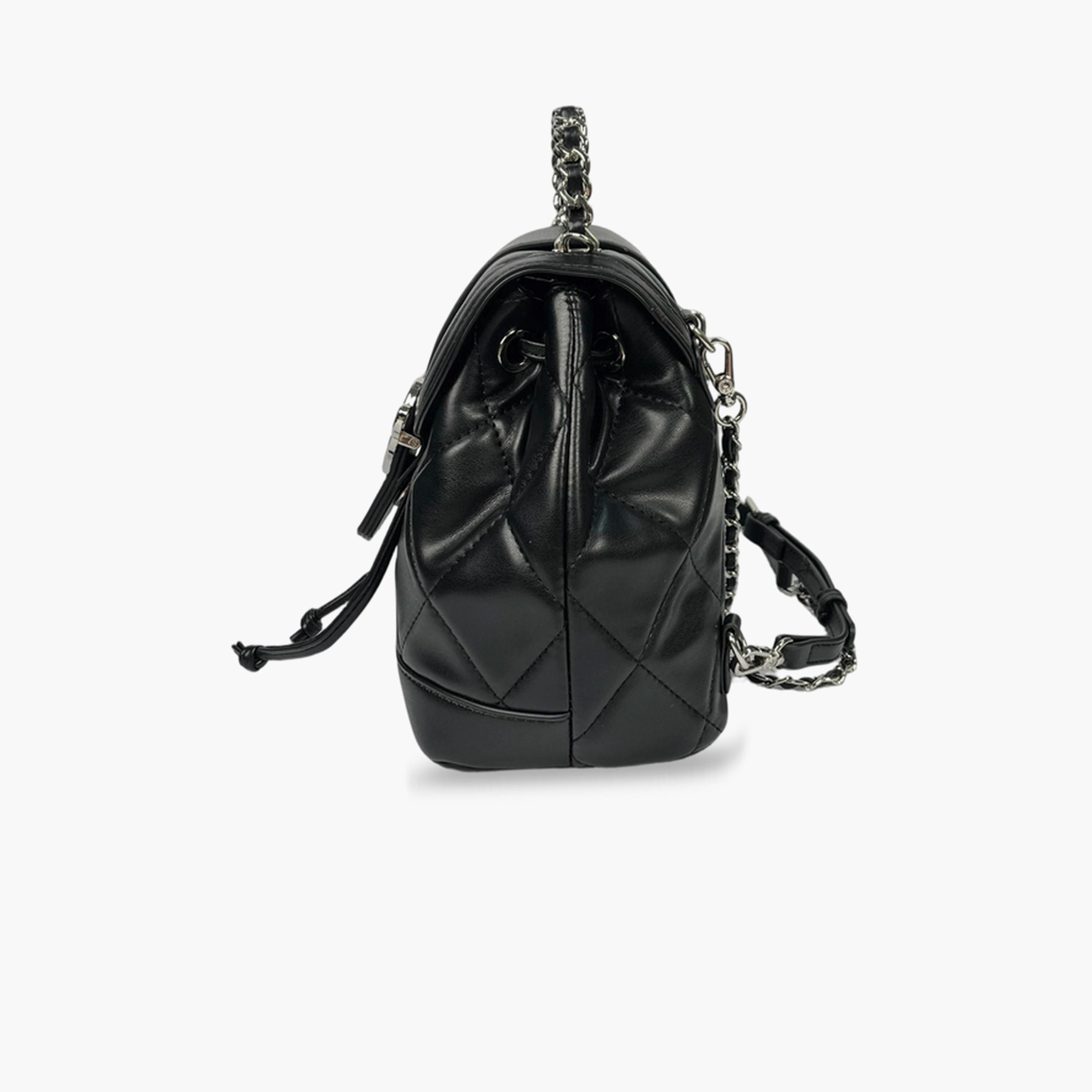 Take Two Black Heart Detail Backpack-women-bagsandwallets-backpacks-image-4