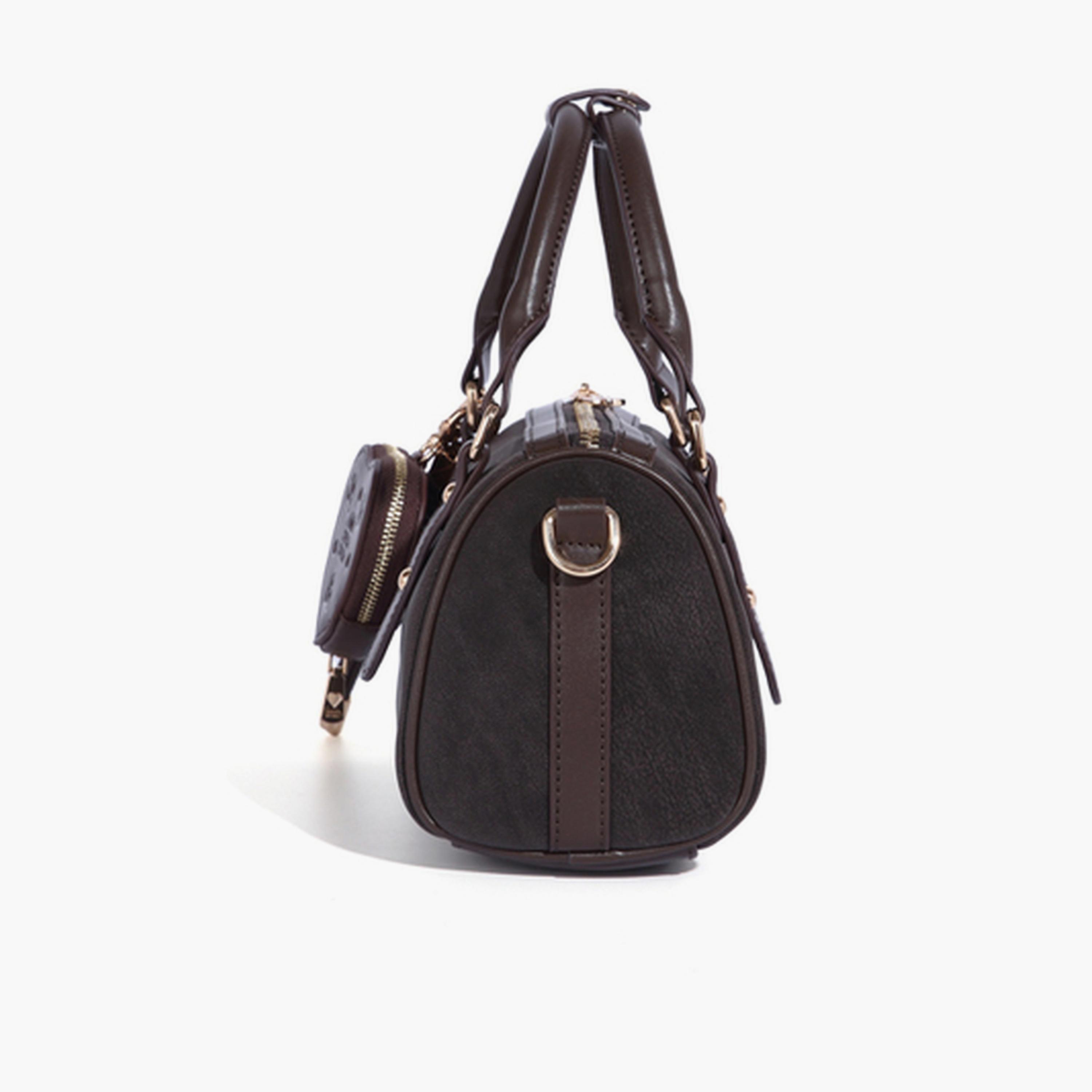 Take Two Coffee Brown Plain Crossbody Bag-women-bagsandwallets-handbags-image-4