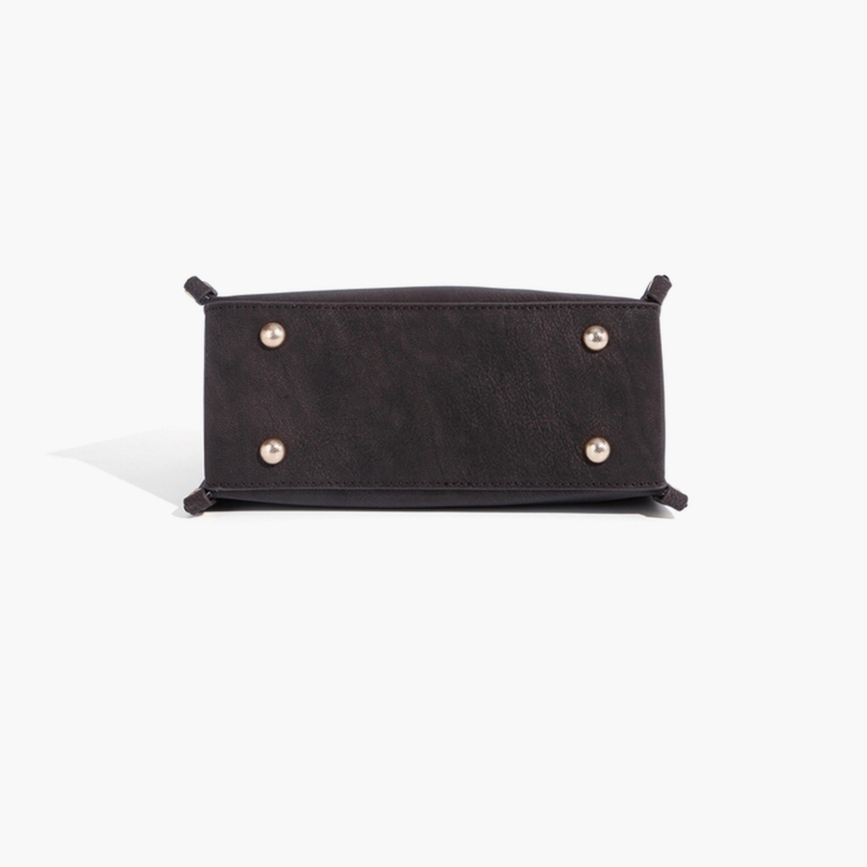 Take Two Coffee Brown Plain Crossbody Bag-women-bagsandwallets-handbags-image-2