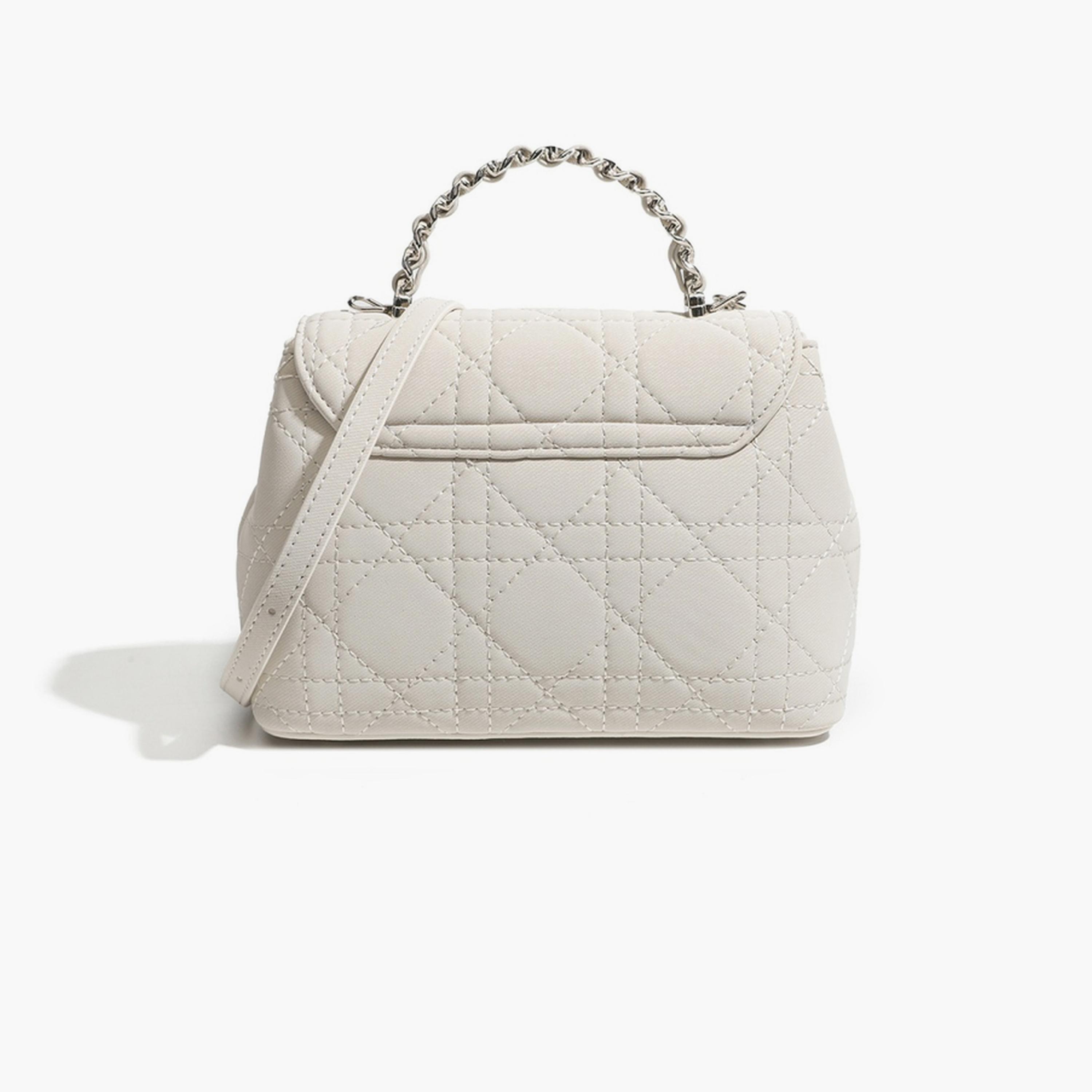 شنطة كروس مبطنة بمقبض سلسلة باللون البيج-women-bagsandwallets-handbags-image-3
