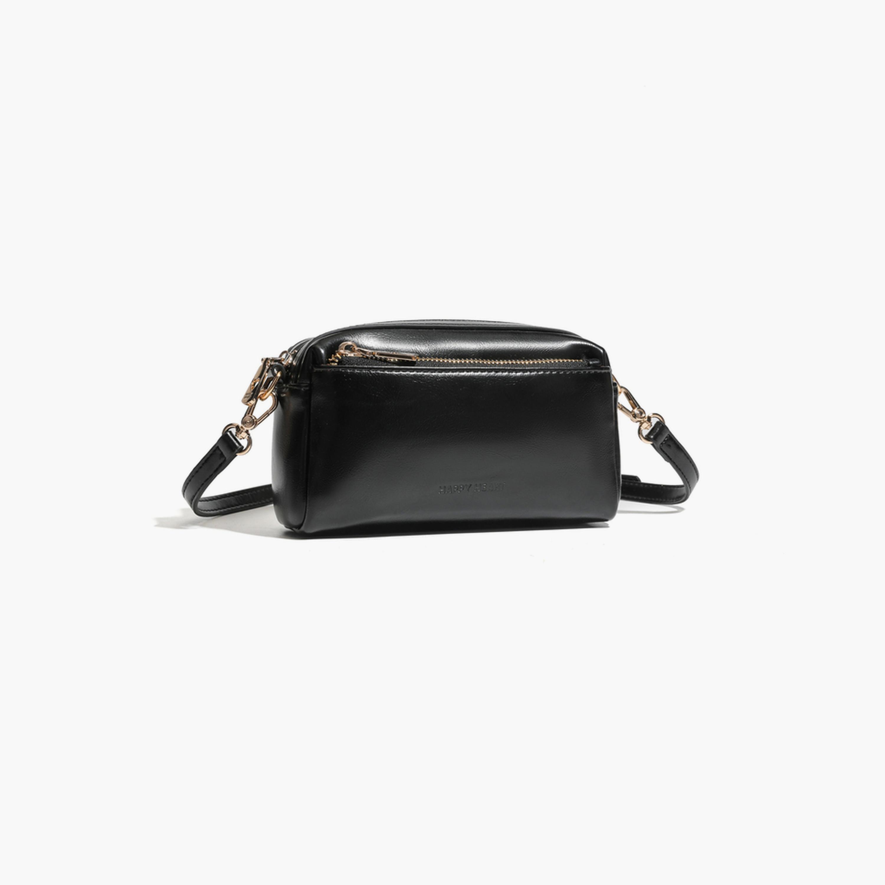 Take Two Black Plain Crossbody Bag-women-bagsandwallets-handbags-image-2