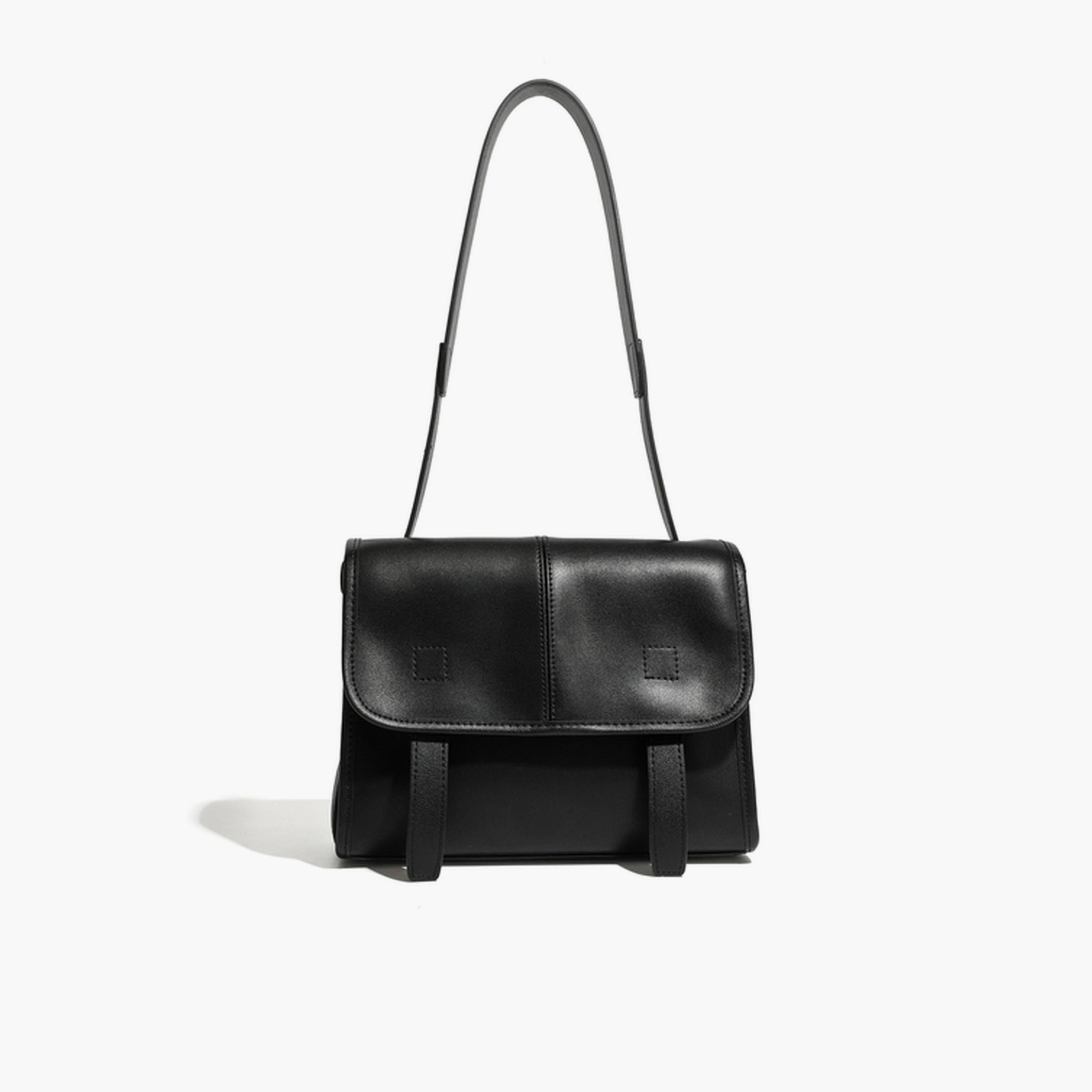 Take Two Black Faux Leather Crossbody Bag-women-bagsandwallets-handbags-image-1