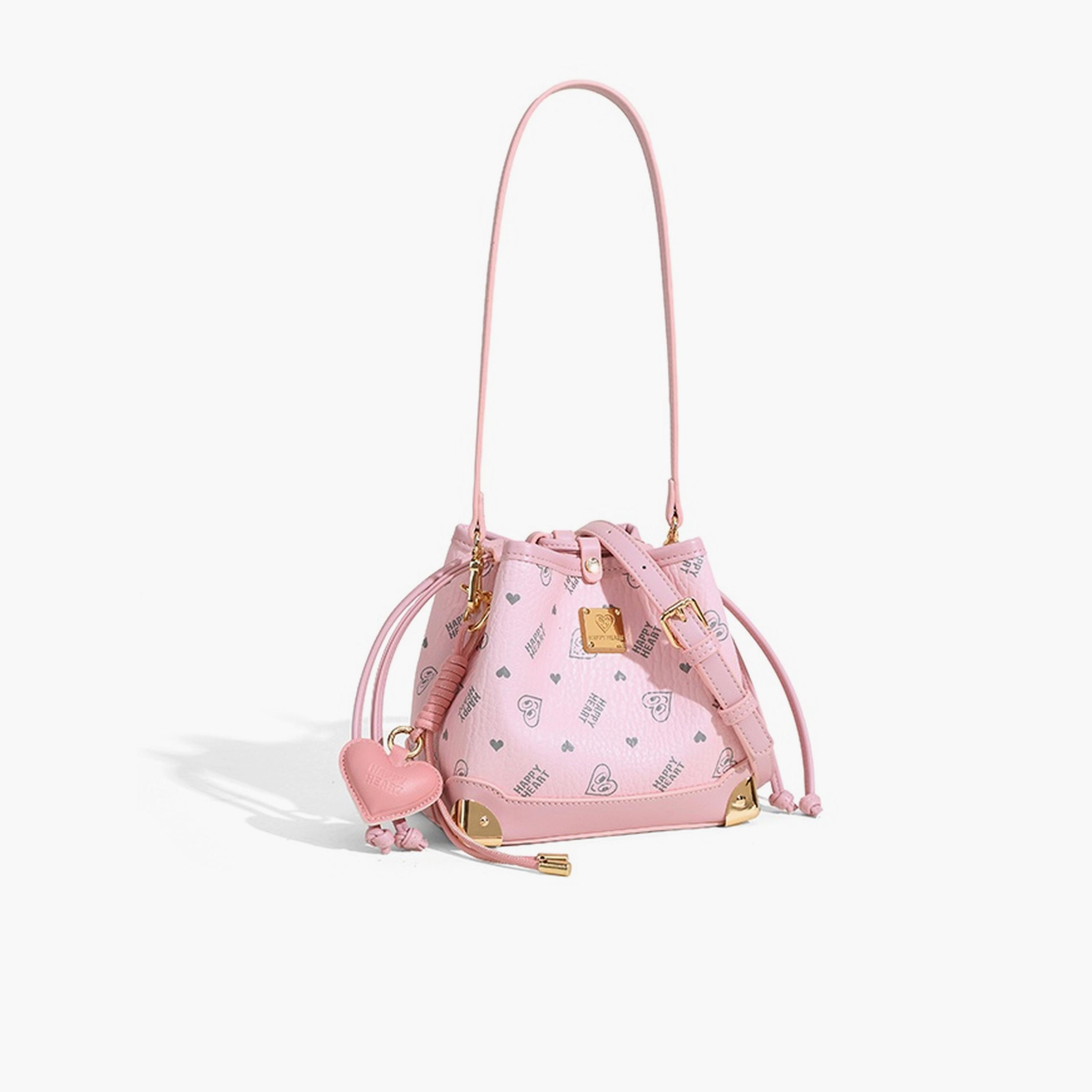 Take Two Pink Heart Print Crossbody Bag-women-bagsandwallets-handbags-image-1