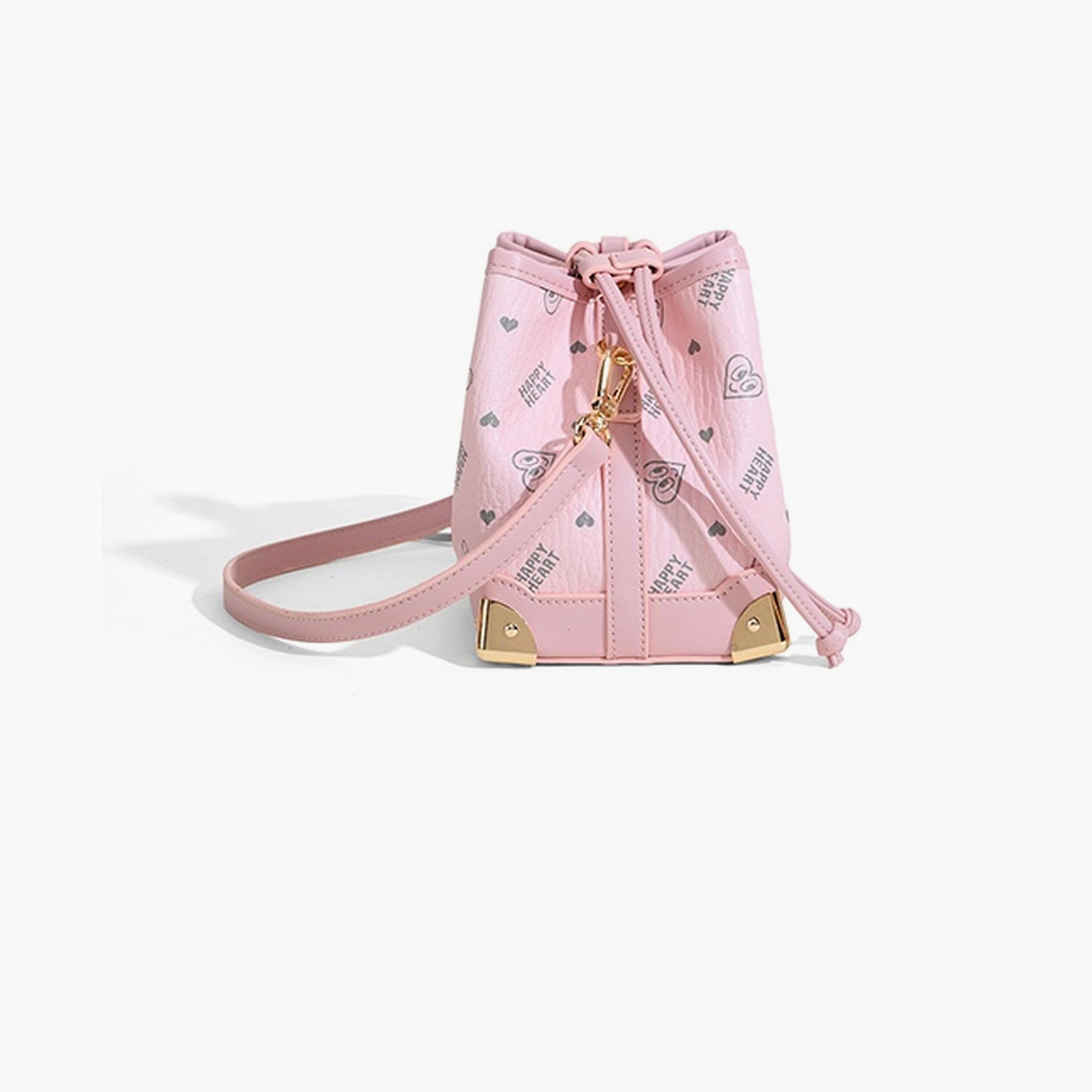 Take Two Pink Heart Print Crossbody Bag-women-bagsandwallets-handbags-image-2