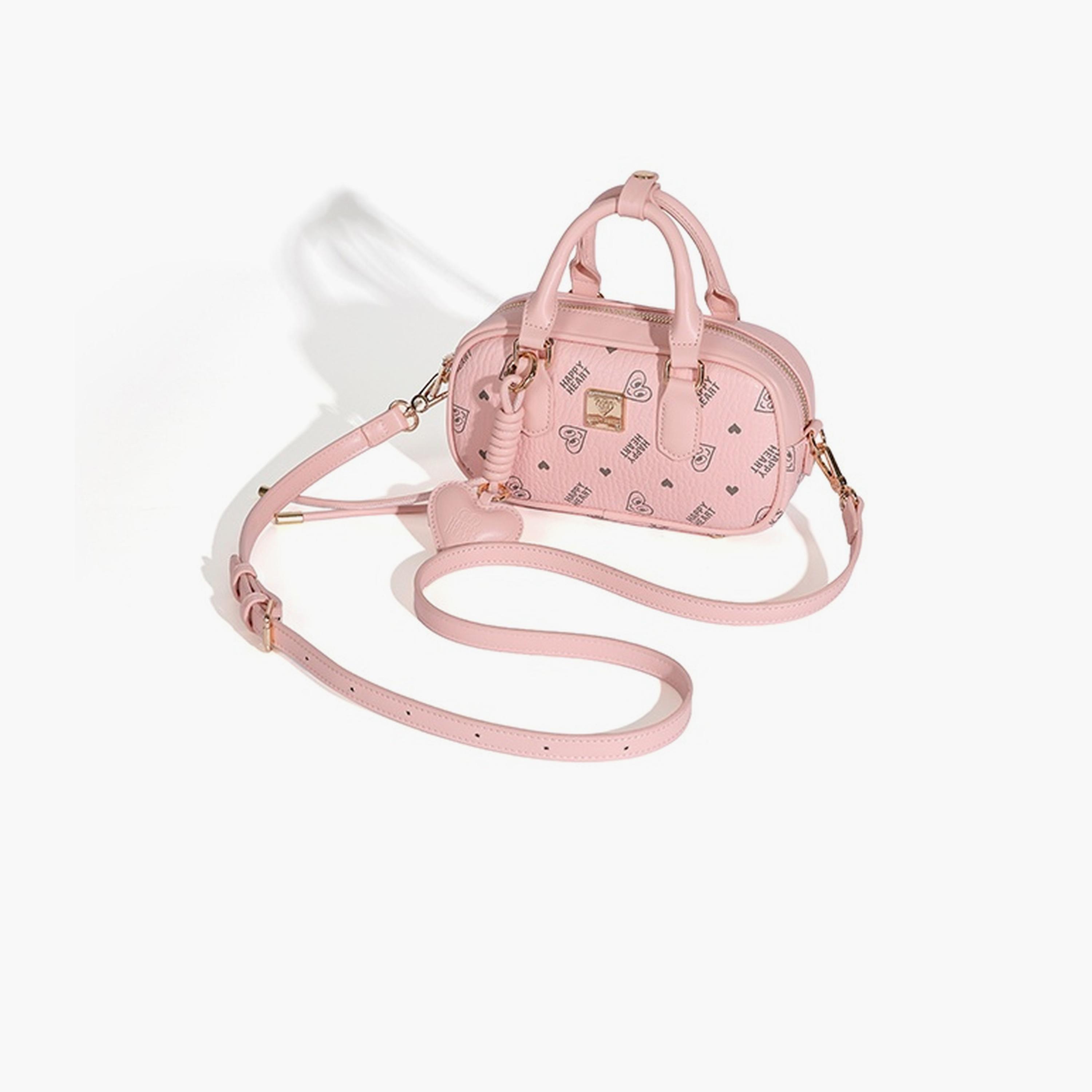 Take Two Pink Heart Print Crossbody Bag-women-bagsandwallets-handbags-image-5