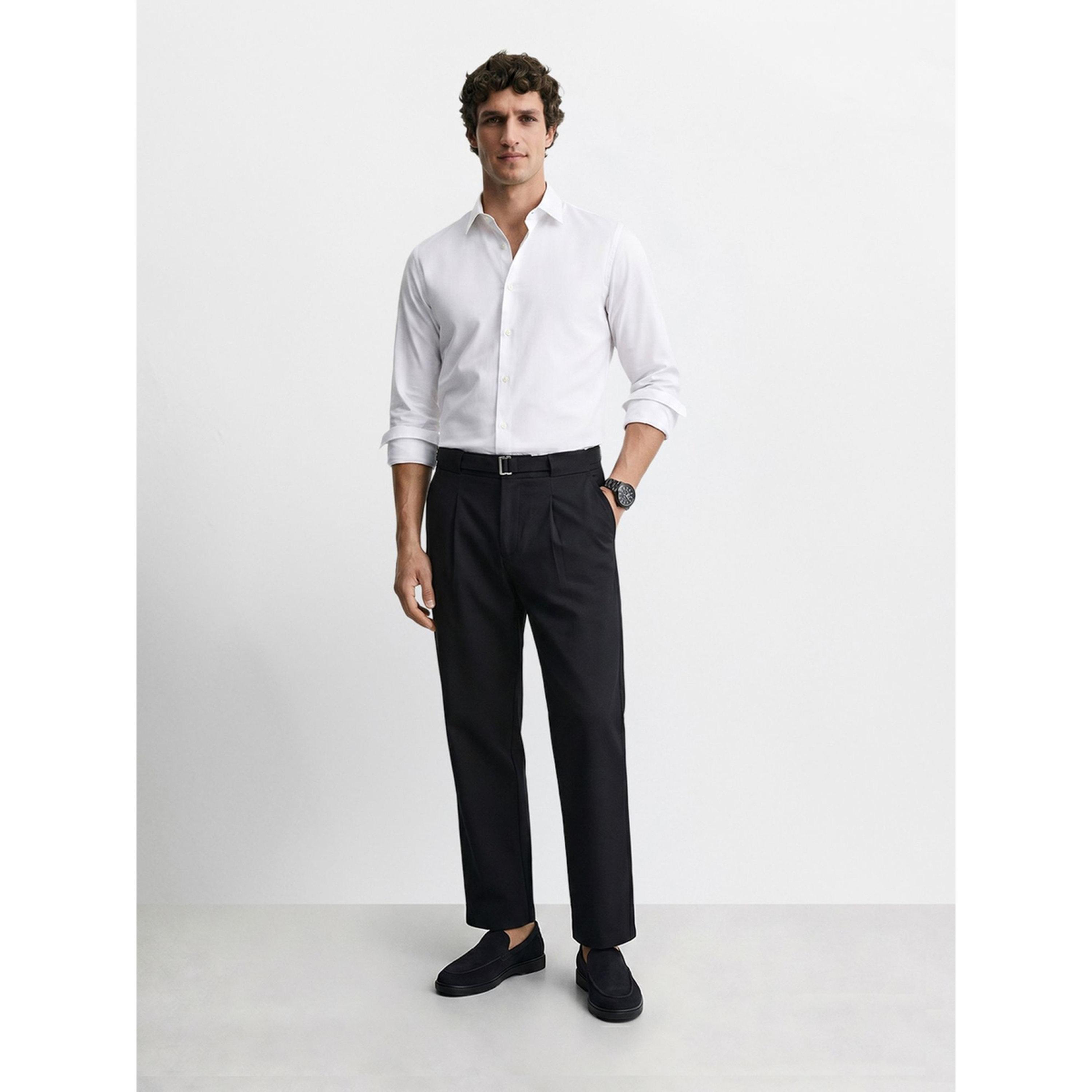 The Indian Garage Co X Styli Men Regular Fit Solid Trousers-men-clothing-trousersandchinos-trousers-image-2