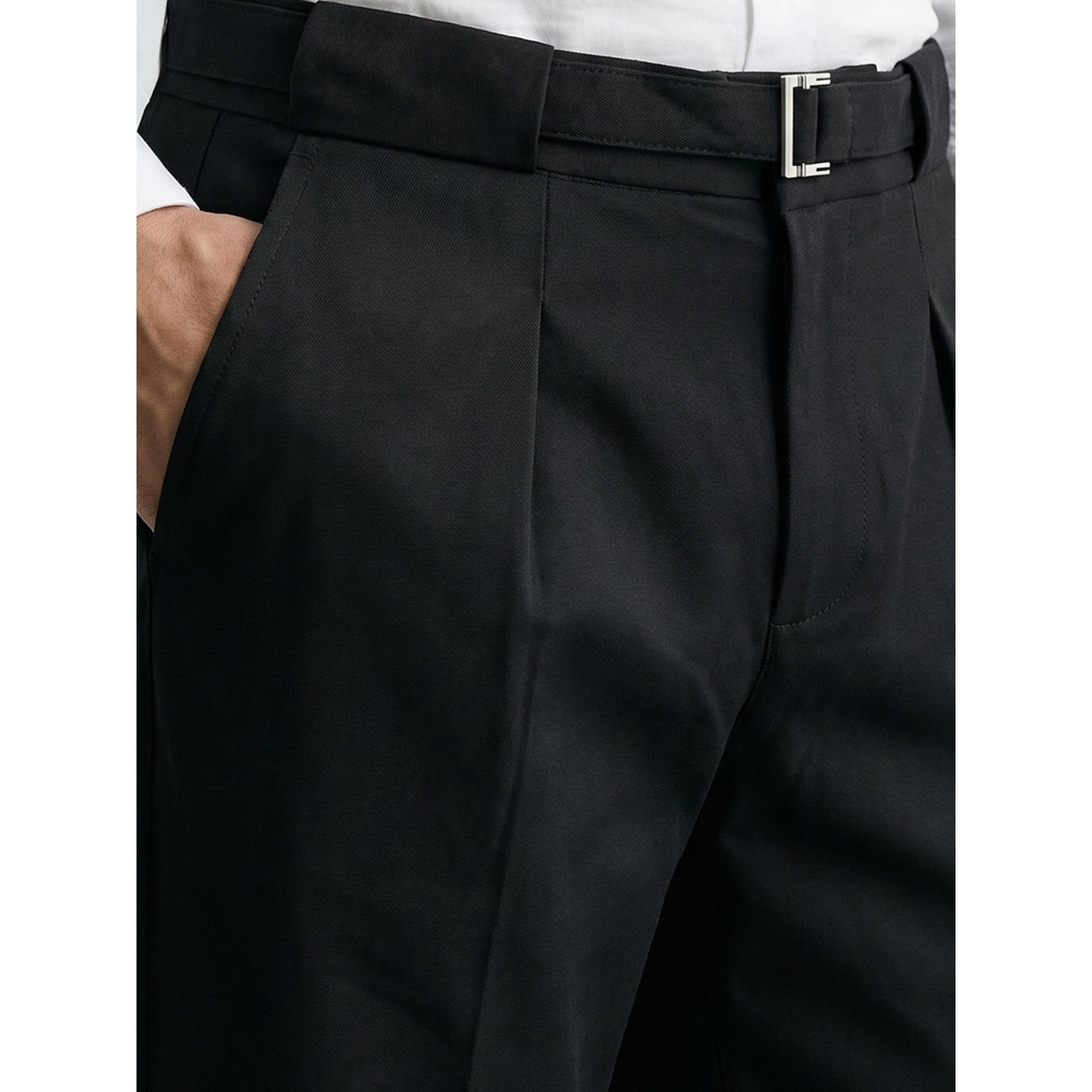 The Indian Garage Co X Styli Men Regular Fit Solid Trousers-men-clothing-trousersandchinos-trousers-image-4