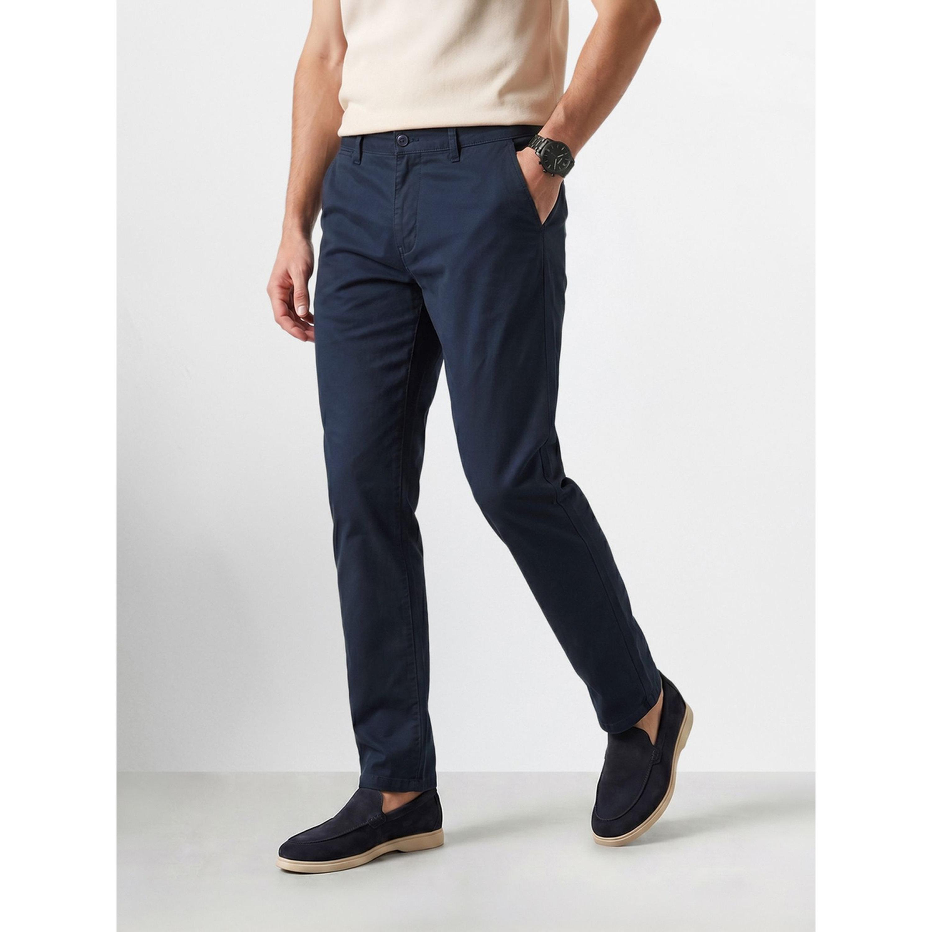 The Indian Garage Co X Styli Men Regular Fit Solid Chinos-men-clothing-trousersandchinos-chinos-image-5