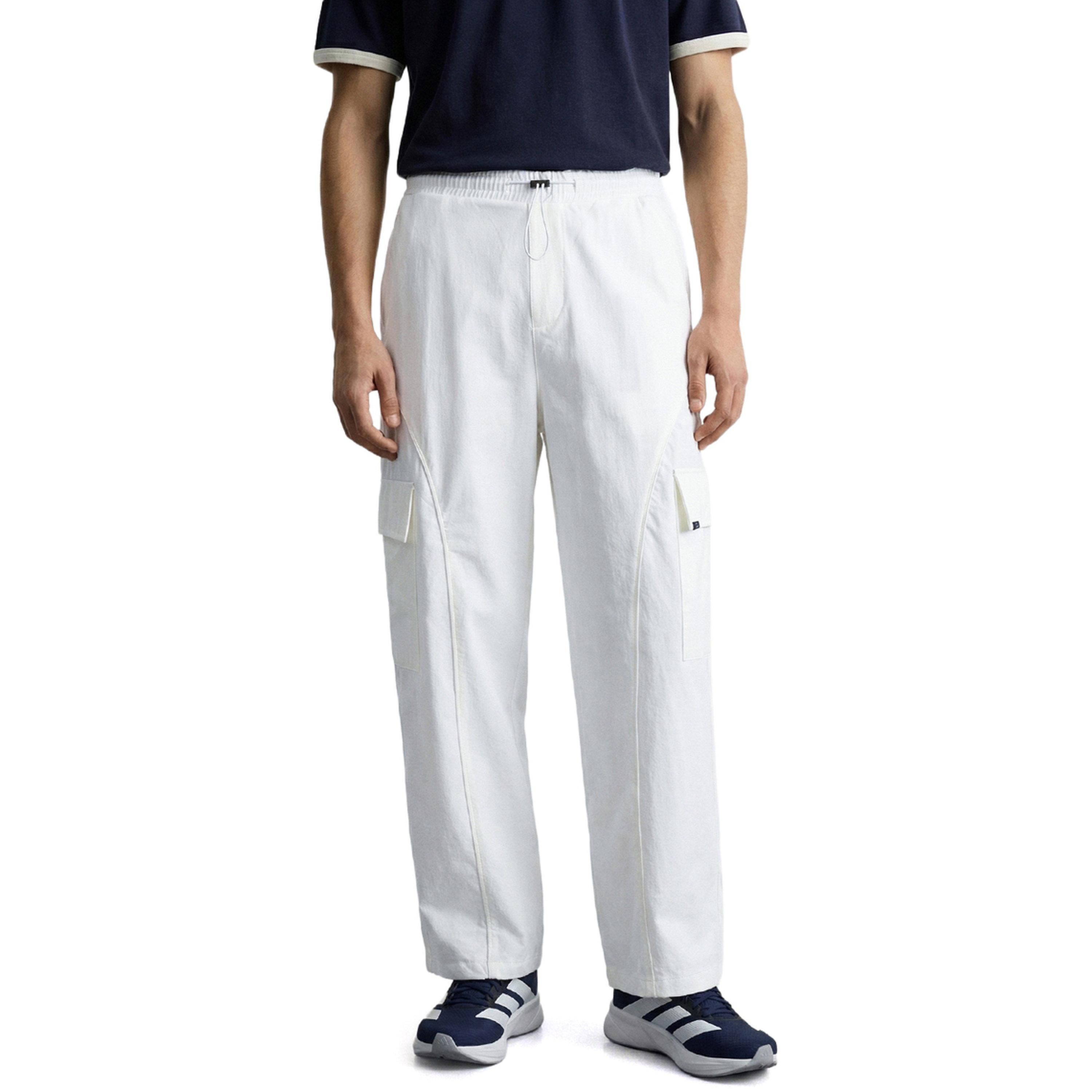 بنطال كارجو سادة بقصة كارجو واسعة جداً-men-clothing-joggers-image-1