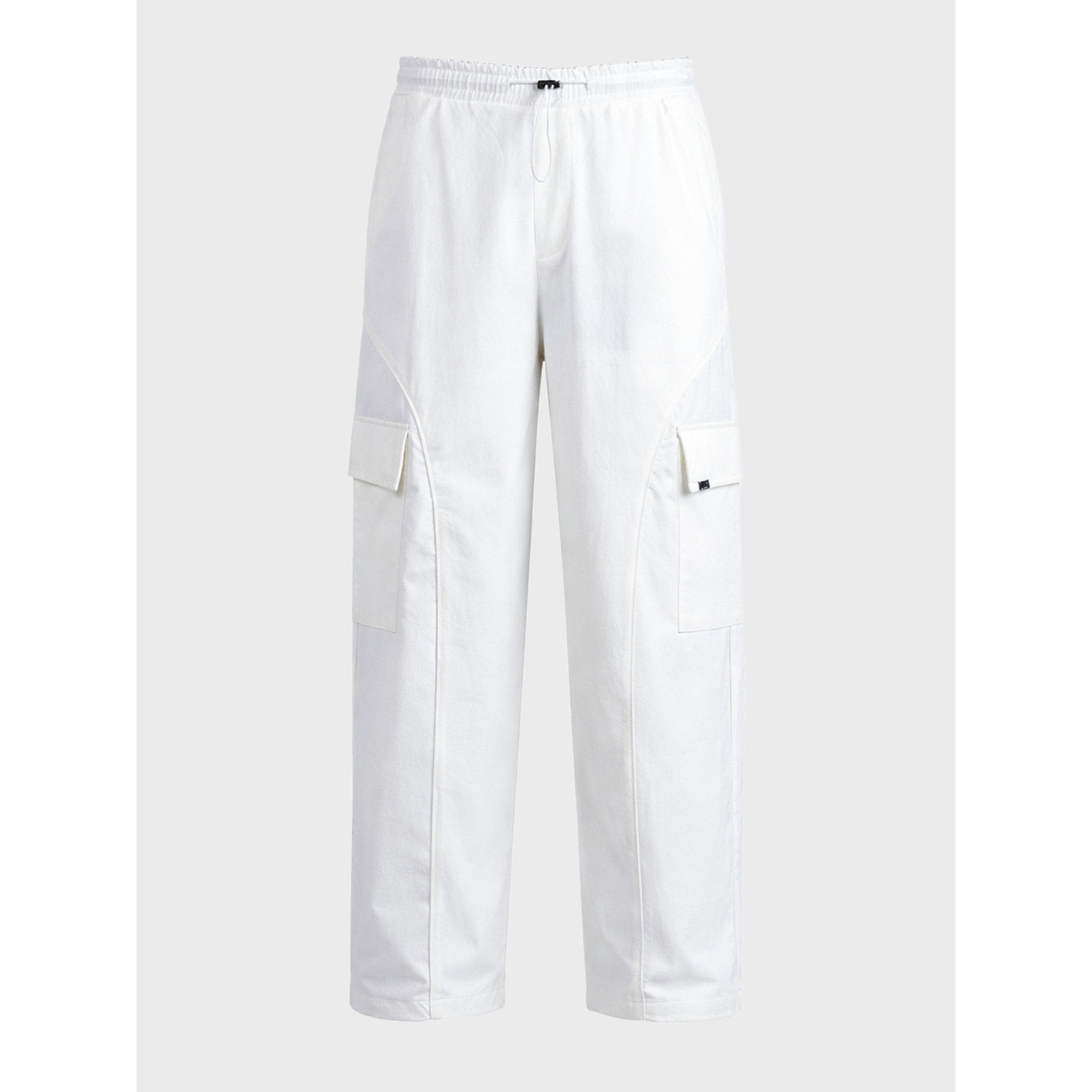 بنطال كارجو سادة بقصة كارجو واسعة جداً-men-clothing-joggers-image-5