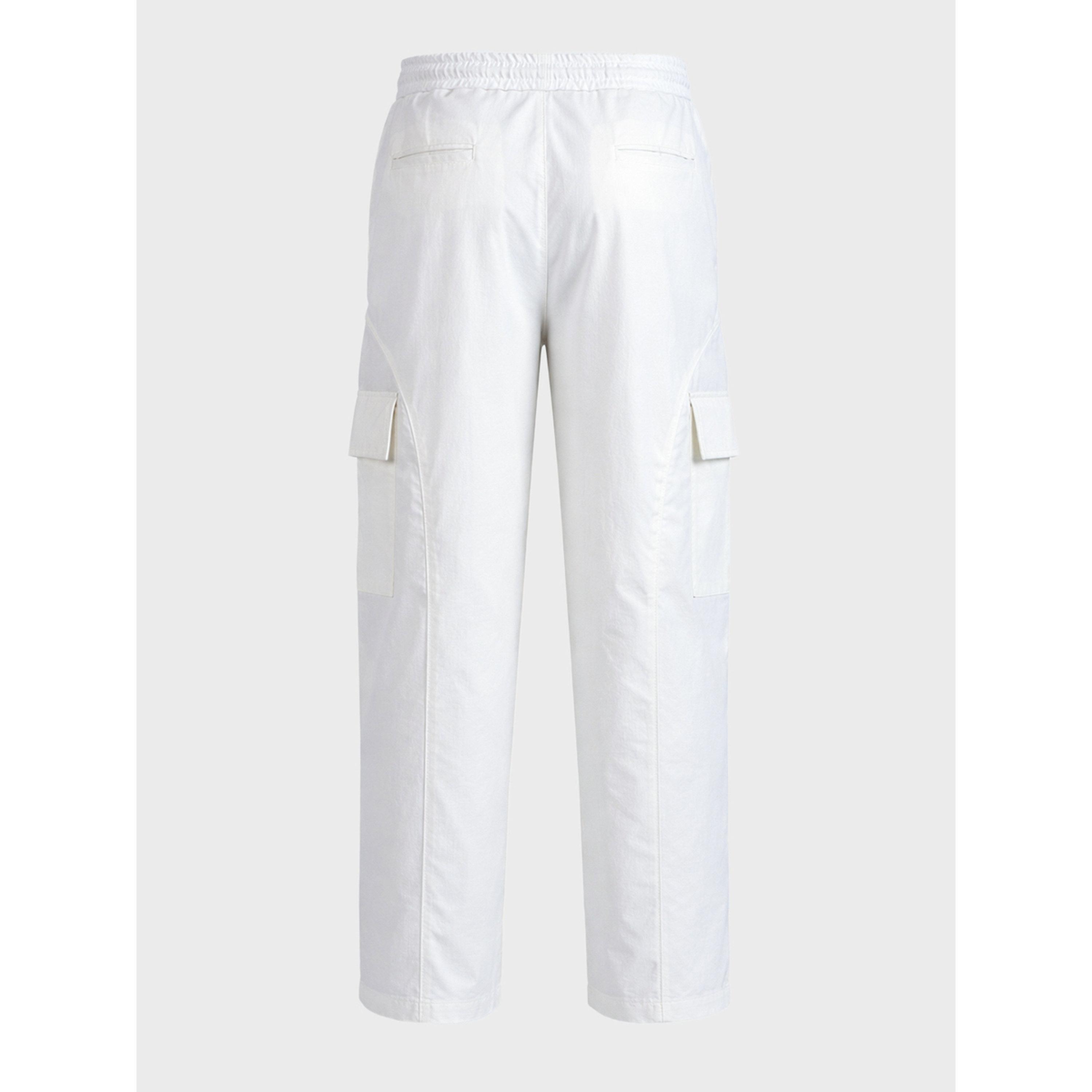 بنطال كارجو سادة بقصة كارجو واسعة جداً-men-clothing-joggers-image-6