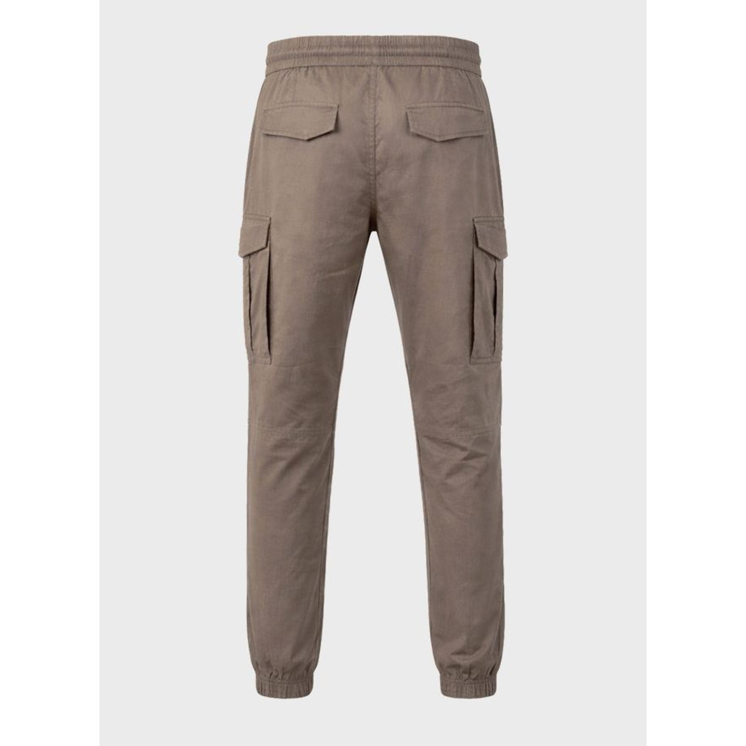 جوغر كارجو سادة بقصة عادية-men-clothing-joggers-image-6