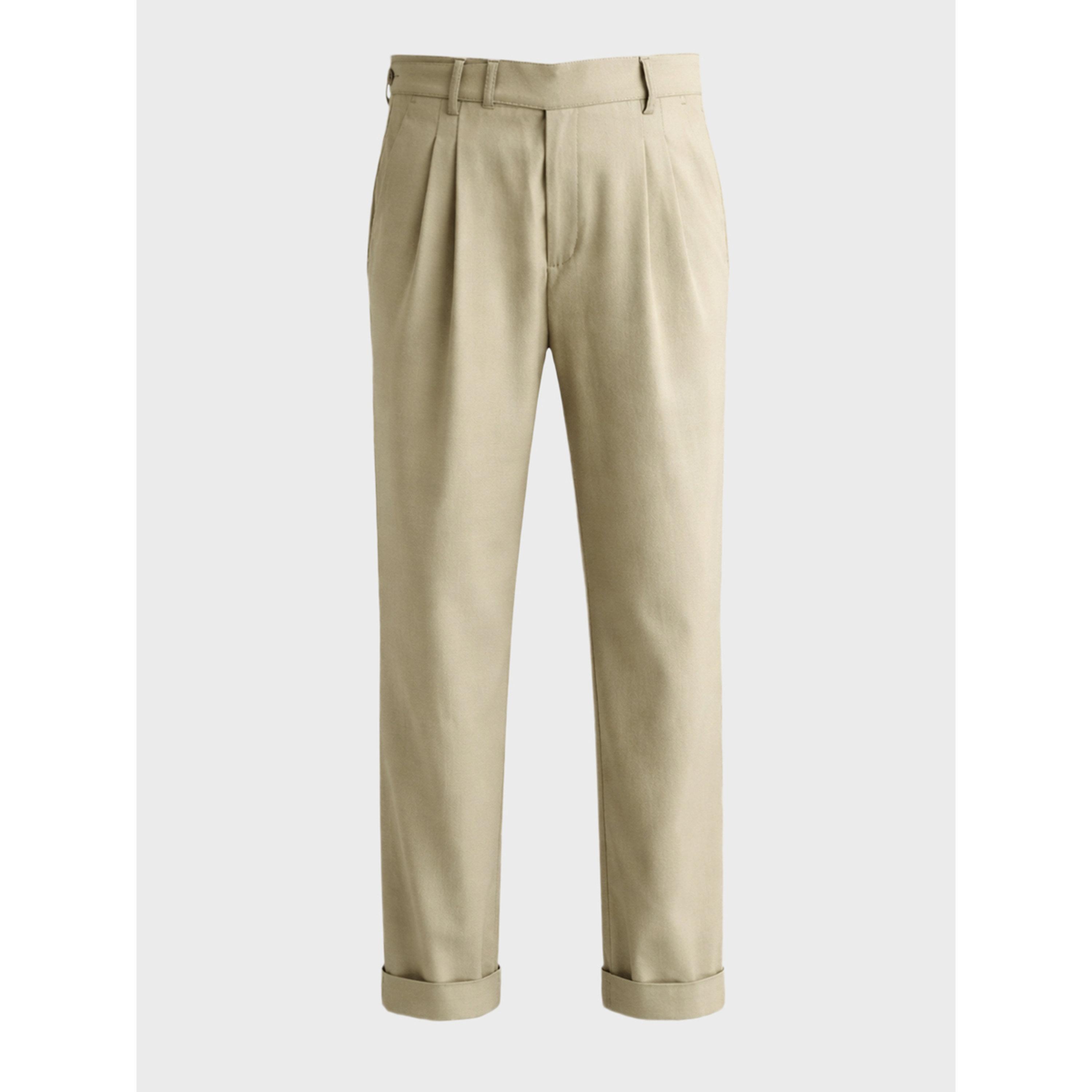 The Indian Garage Co X Styli Men Relaxed Fit Solid Trousers-men-clothing-trousersandchinos-trousers-image-5