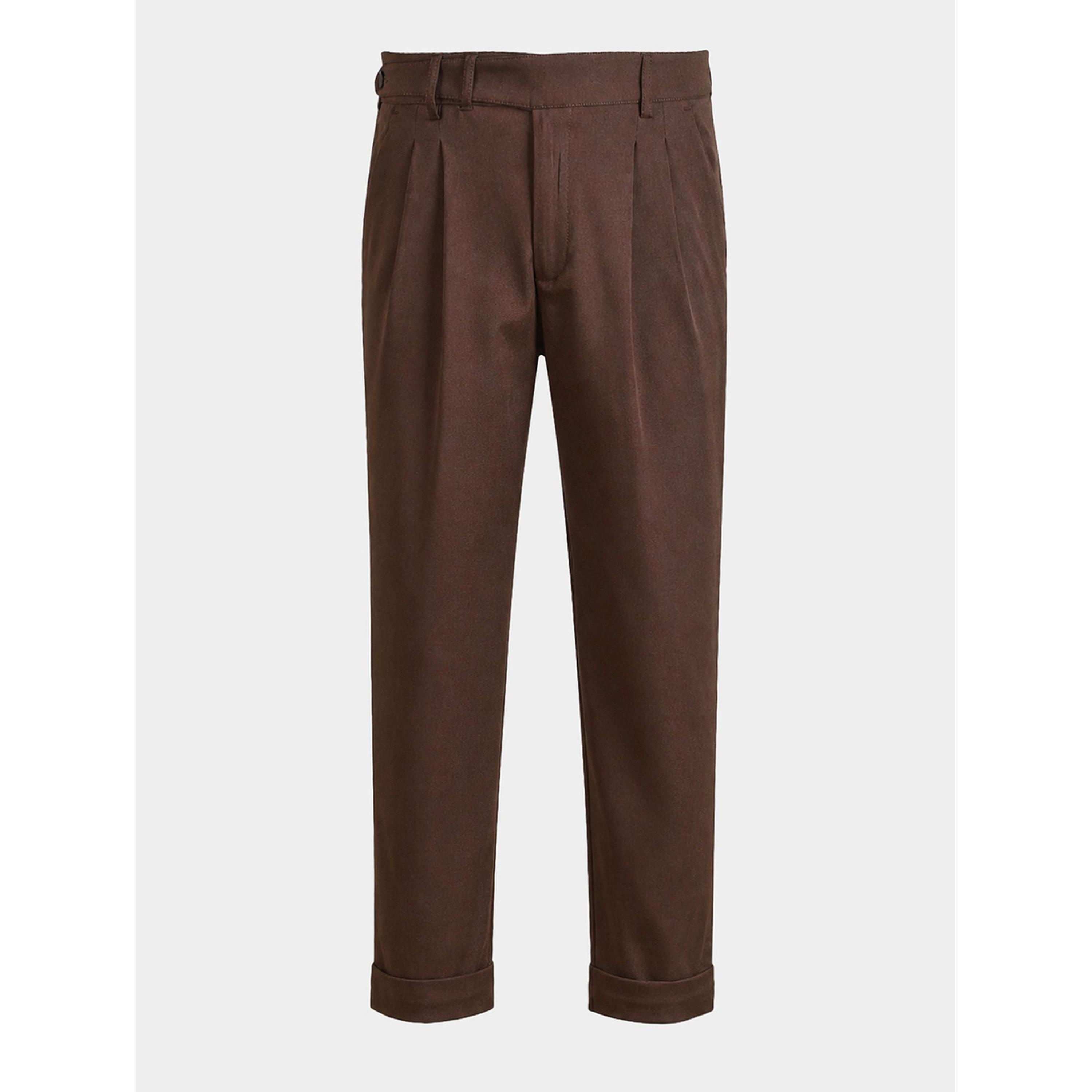 The Indian Garage Co X Styli Men Relaxed Fit Solid Trousers-men-clothing-trousersandchinos-trousers-image-6