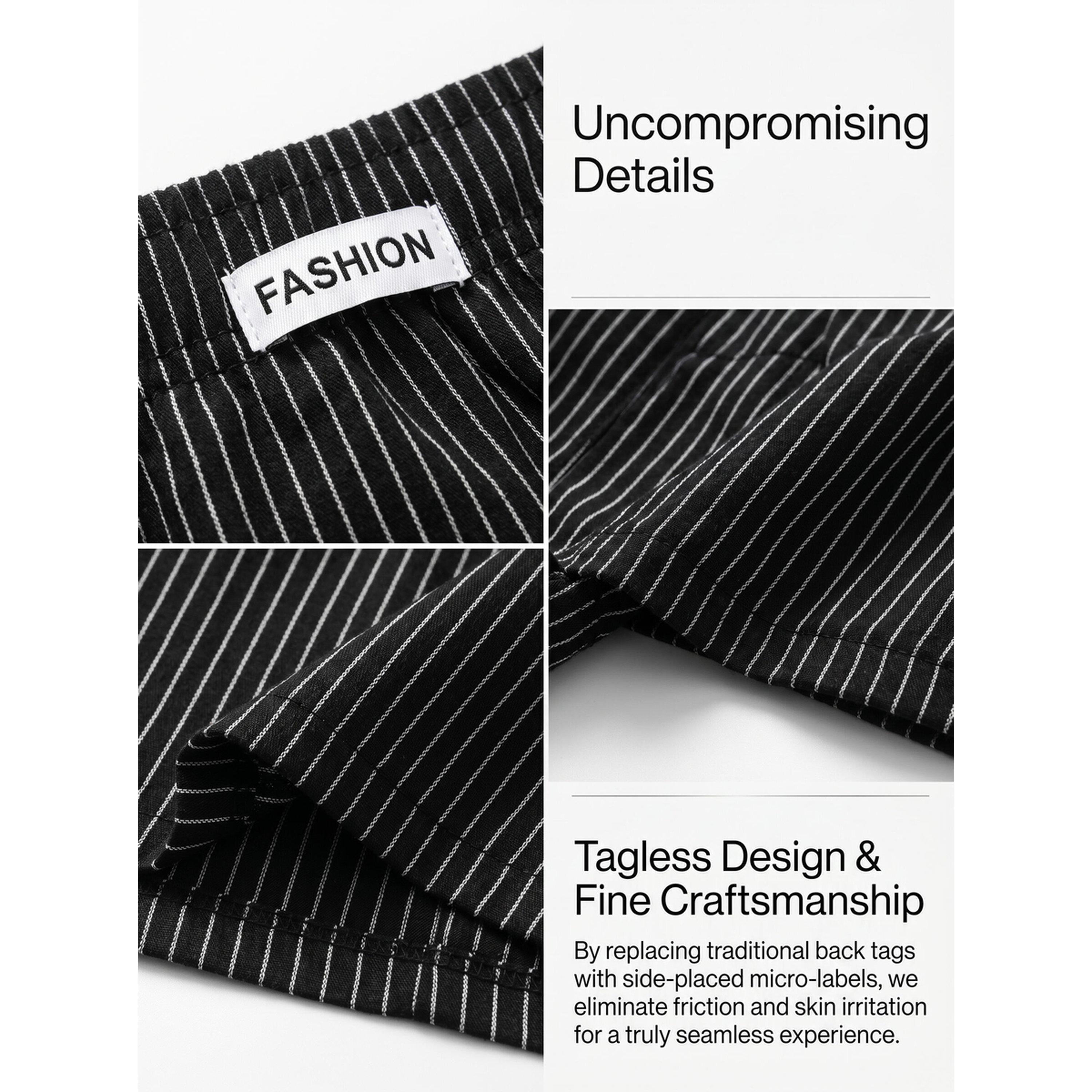Take Two Men Black Striped Cotton Boxers-men-clothing-innerwear-underwear-image-3