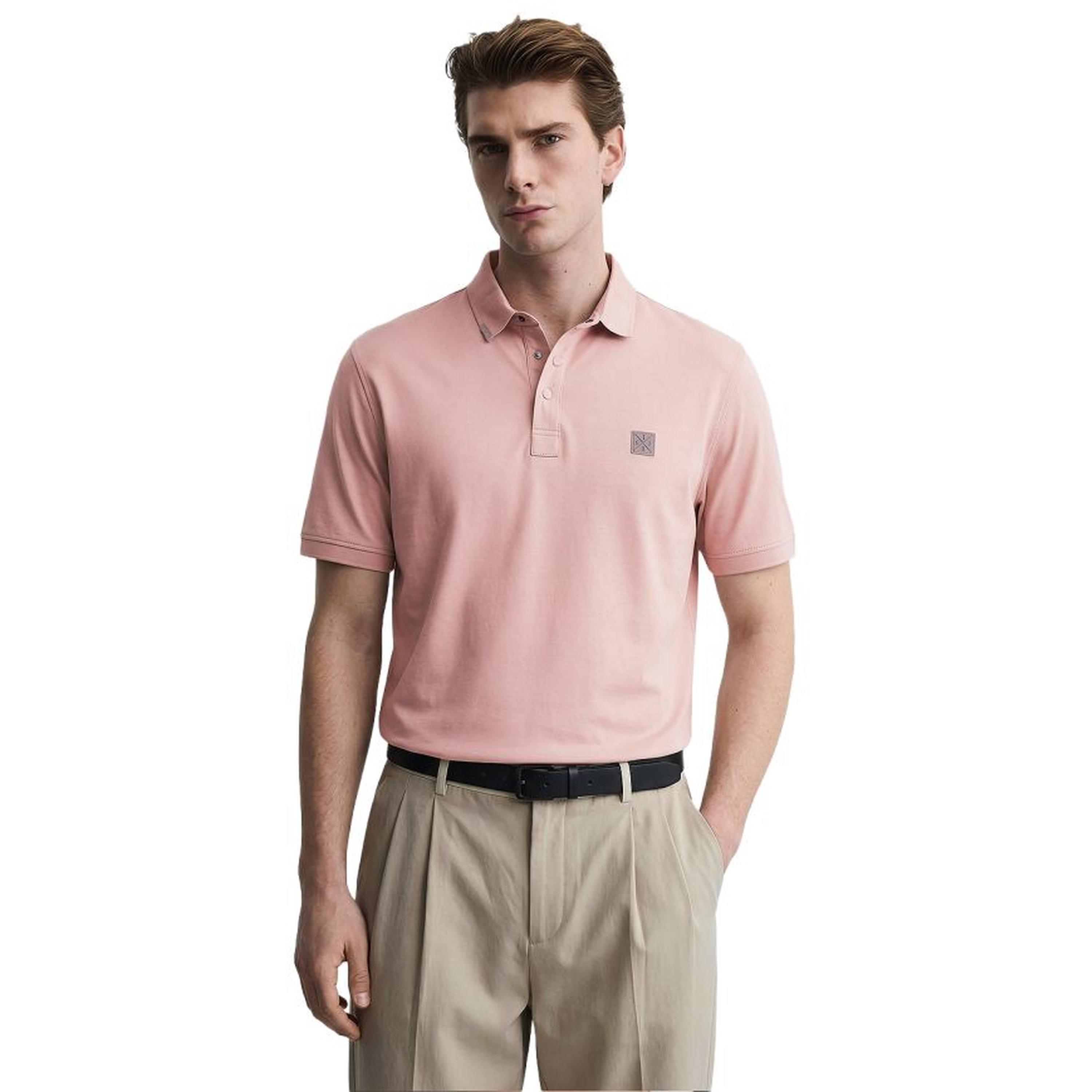 The Indian Garage Co X Styli Men Regular Fit Badges Polo T-Shirt-men-clothing-tshirtsandpolos-polos-image-1