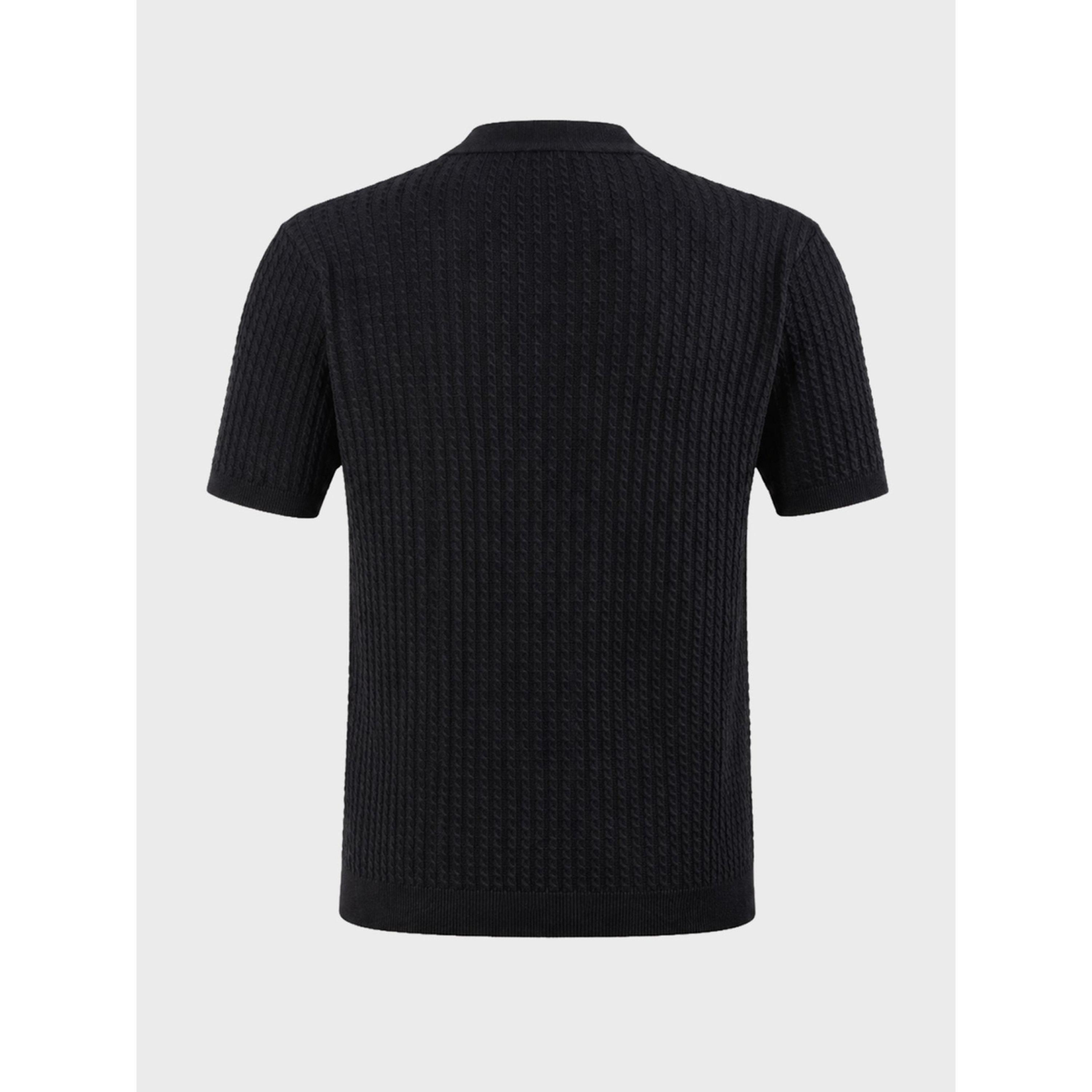 The Indian Garage Co X Styli Men Slim Fit Textured Polo T-Shirt-men-clothing-tshirtsandpolos-polos-image-5