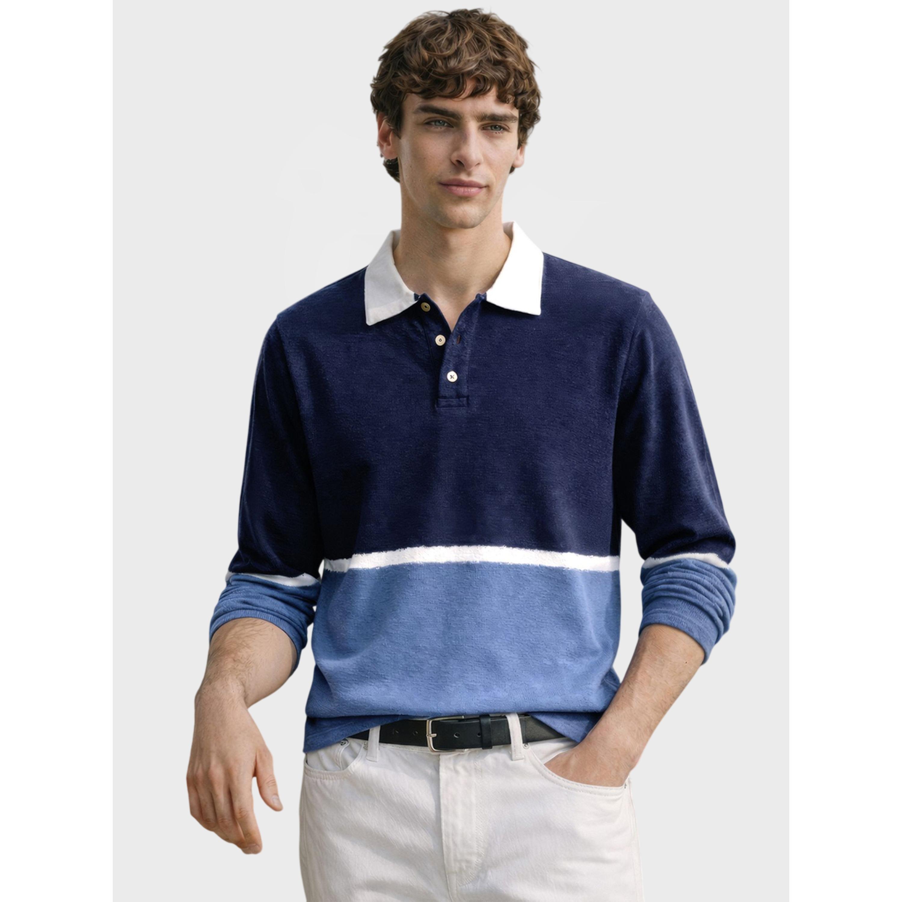 The Indian Garage Co X Styli Men Regular Fit Striped Polo T-Shirt-men-clothing-tshirtsandpolos-polos-image-6