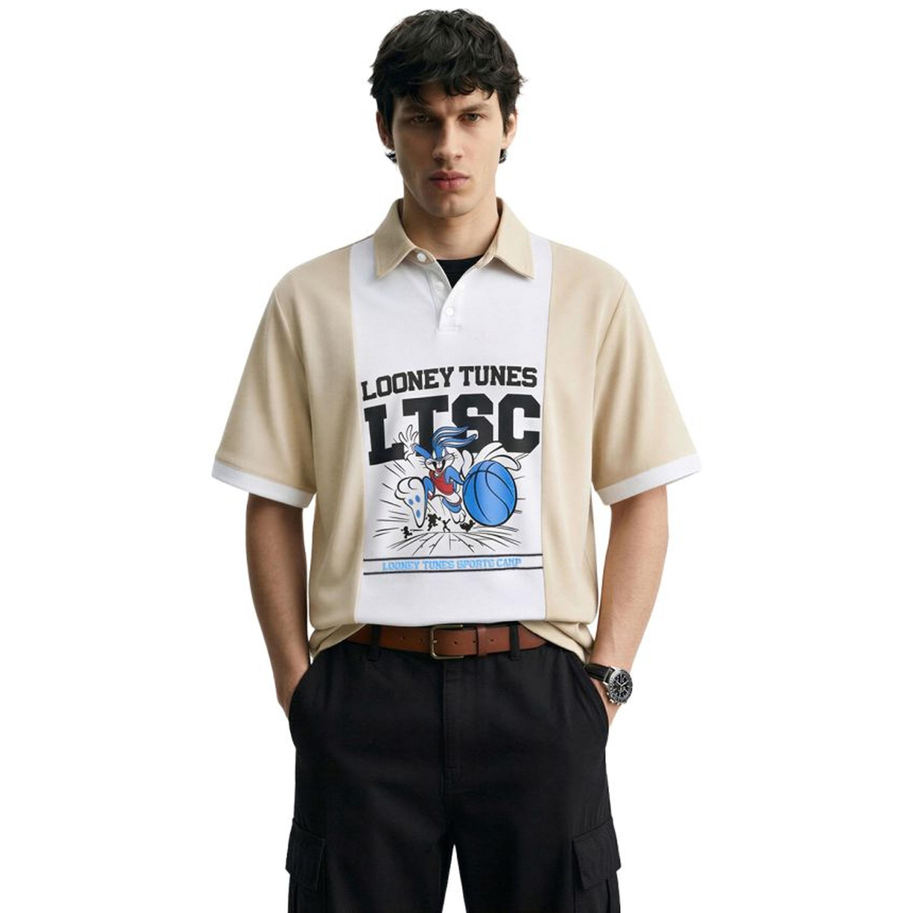 The Indian Garage Co X Styli Men Boxy Fit Cartoon Polo T-Shirt-men-clothing-tshirtsandpolos-polos-image-1