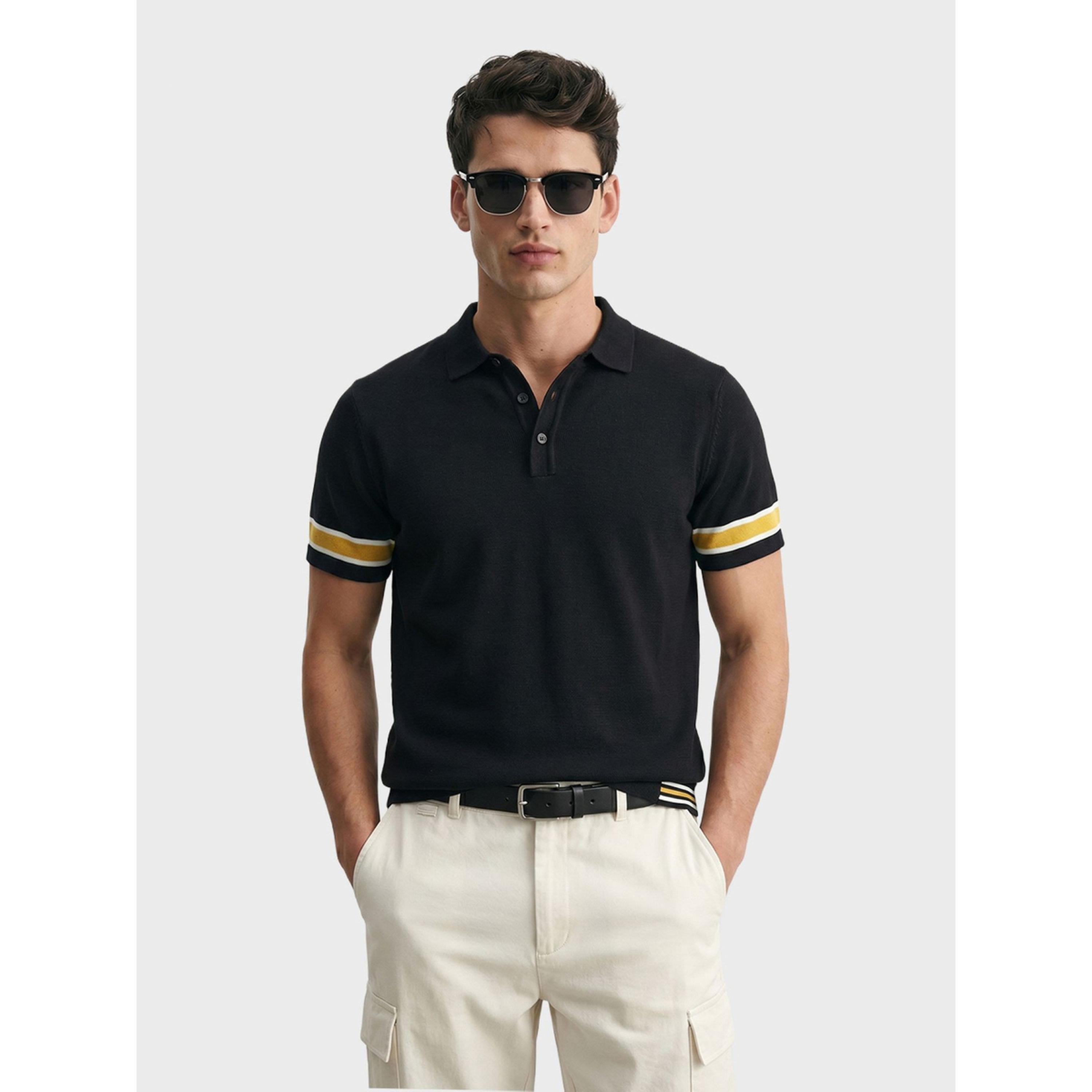 The Indian Garage Co X Styli Men Slim Fit Solid Polo T-Shirt-men-clothing-tshirtsandpolos-polos-image-1