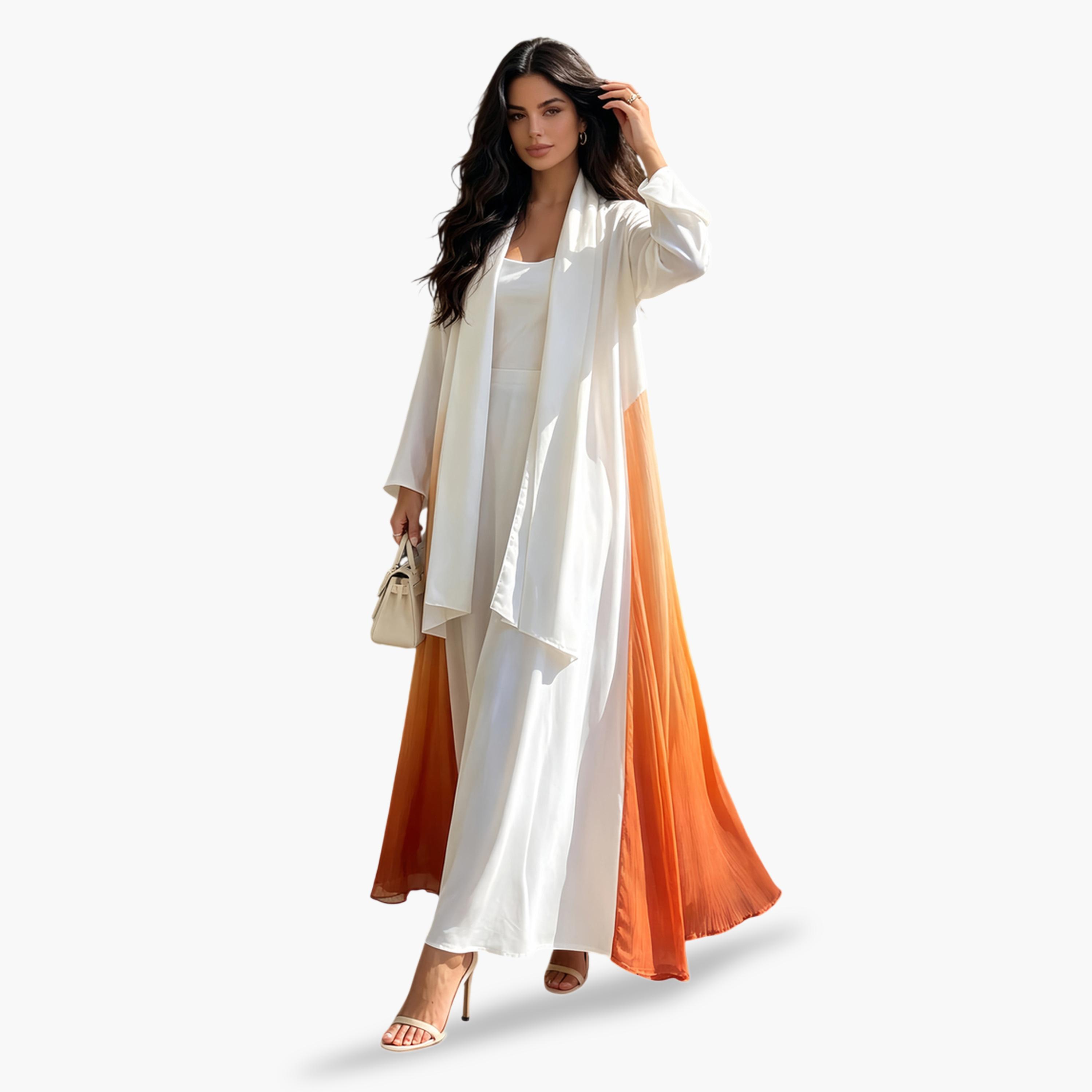 Take Two Multi-Color Tie-Dye Abaya-women-arabicclothing-abayas-image-1