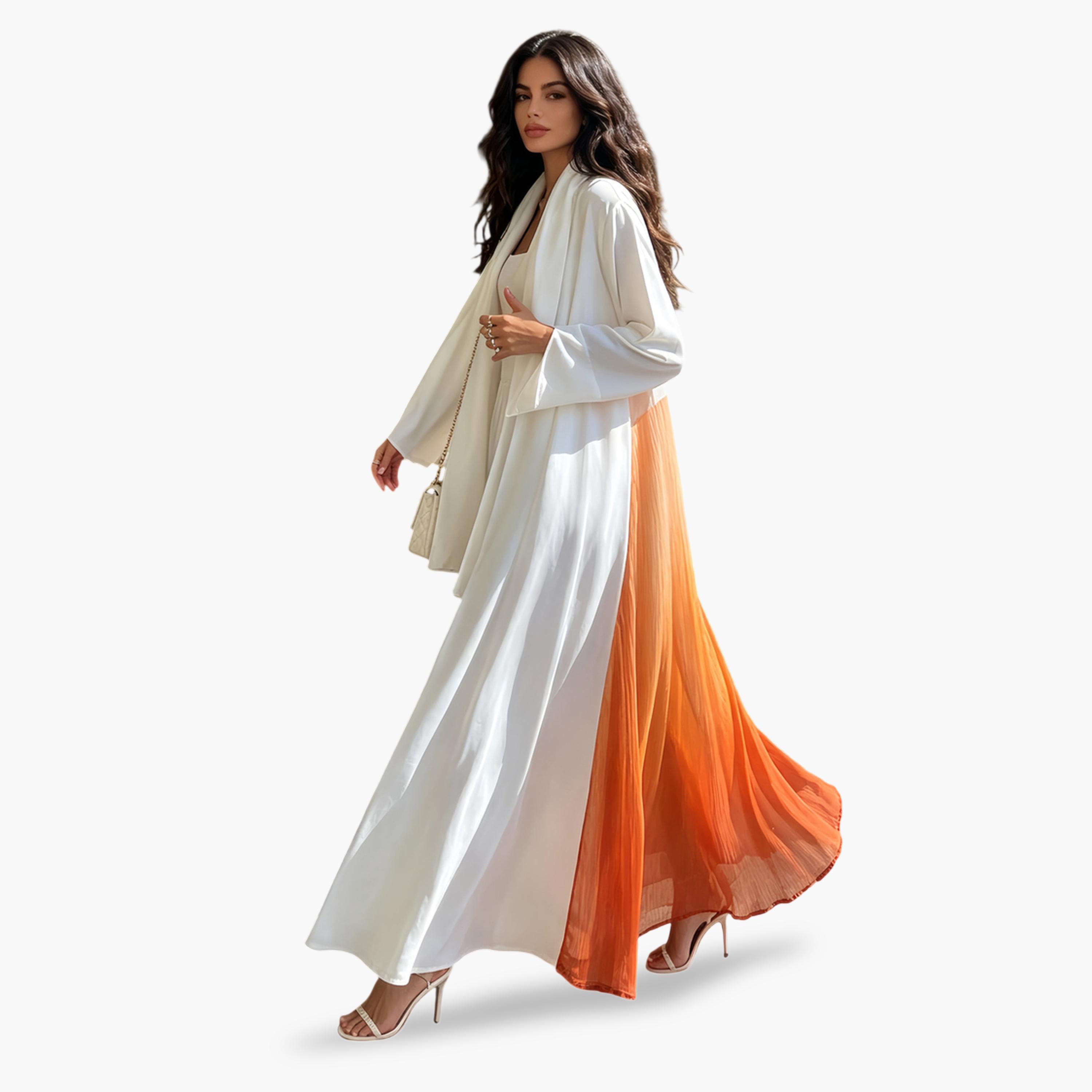 Take Two Multi-Color Tie-Dye Abaya-women-arabicclothing-abayas-image-2