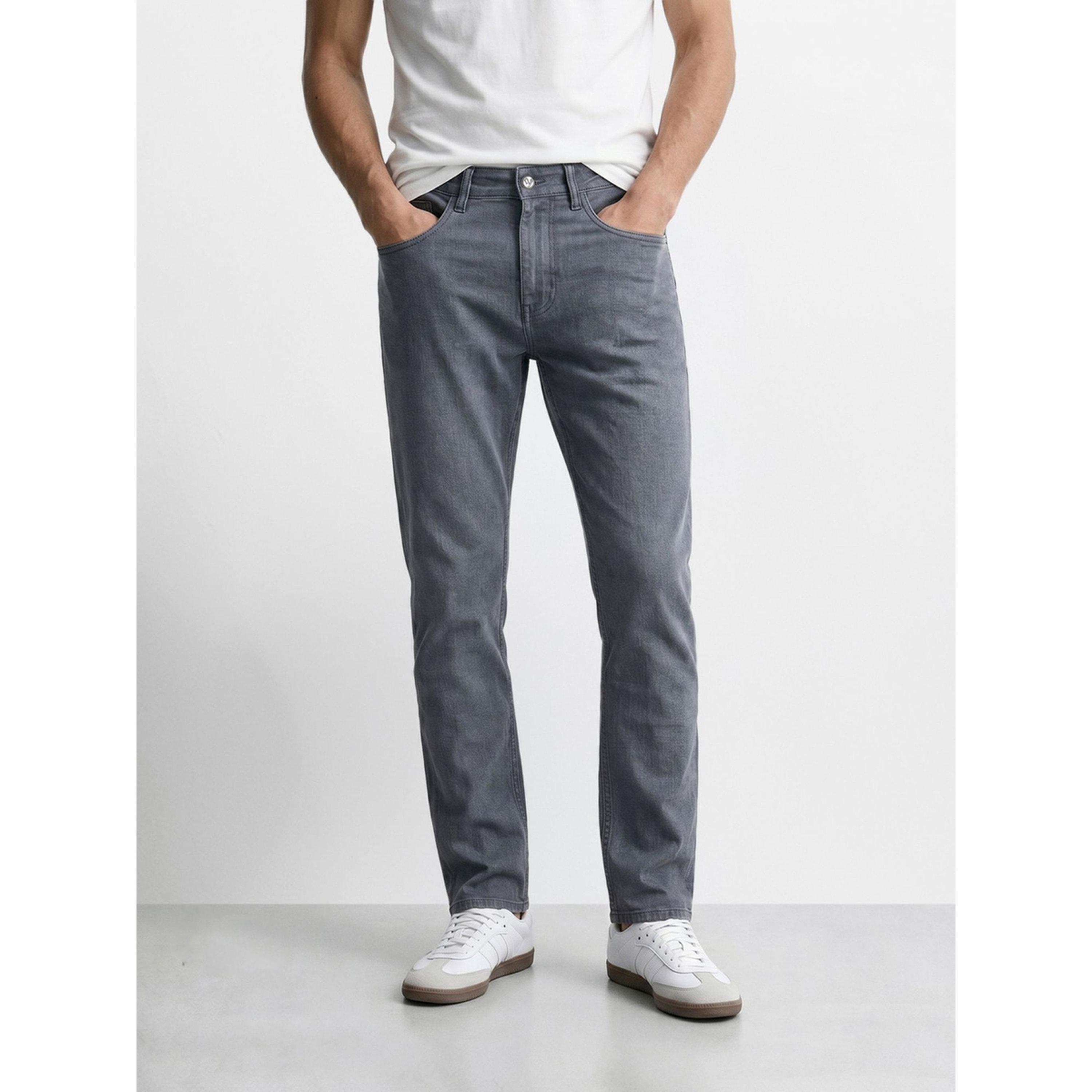 جينز سادة بقصة ضيقة للرجال-men-clothing-jeans-image-1