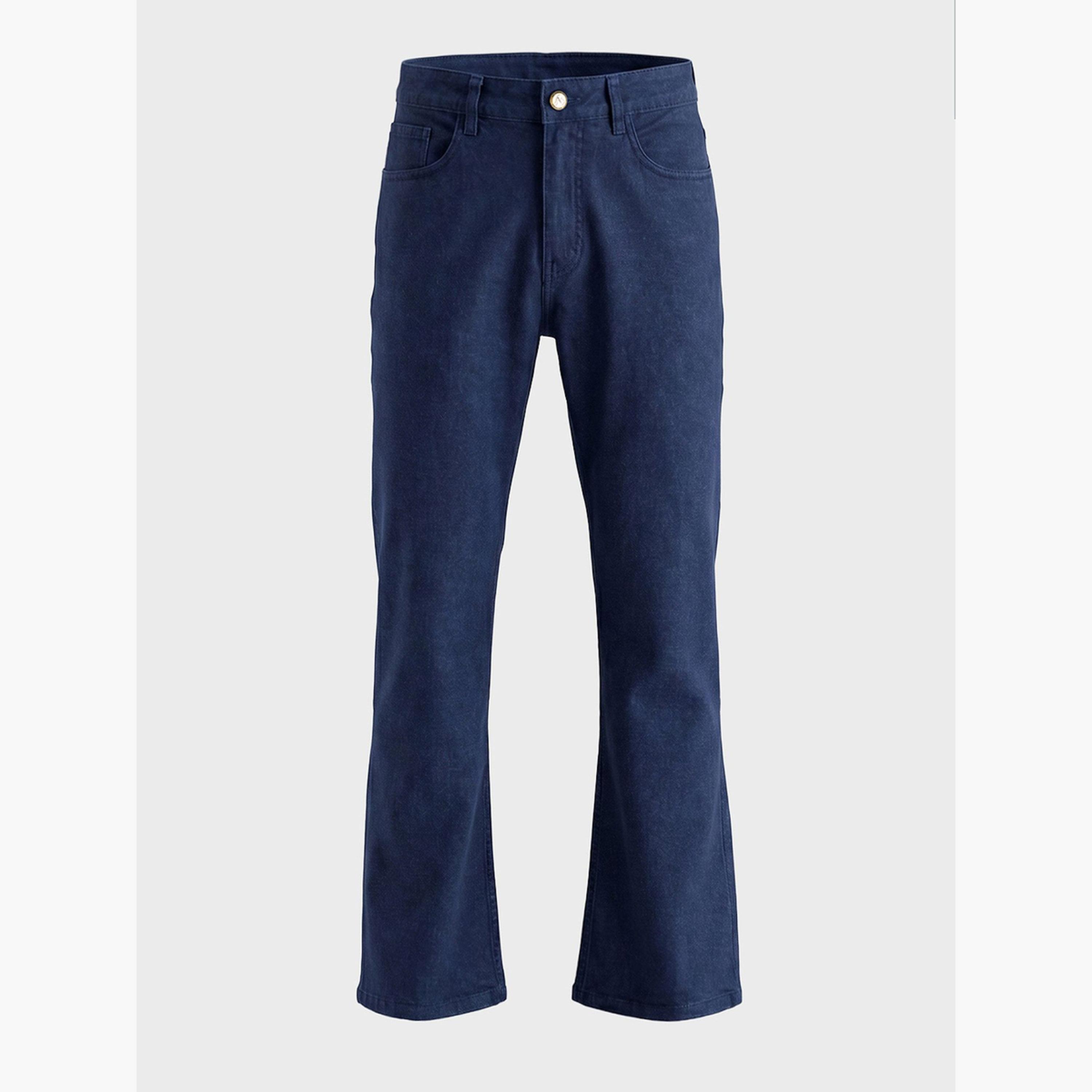 جينز سادة بقصة بوت كات للرجال-men-clothing-bottoms-jeans-image-6