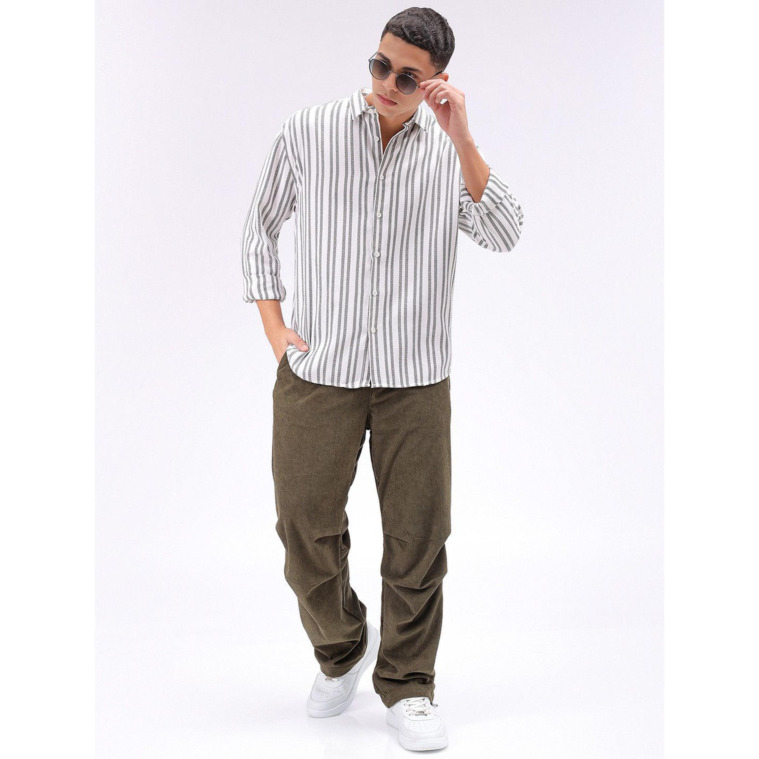 The Indian Garage Co X Styli Men Relaxed Striped Cutaway Collar Resort Shirt-men-clothing-shirts-image-2