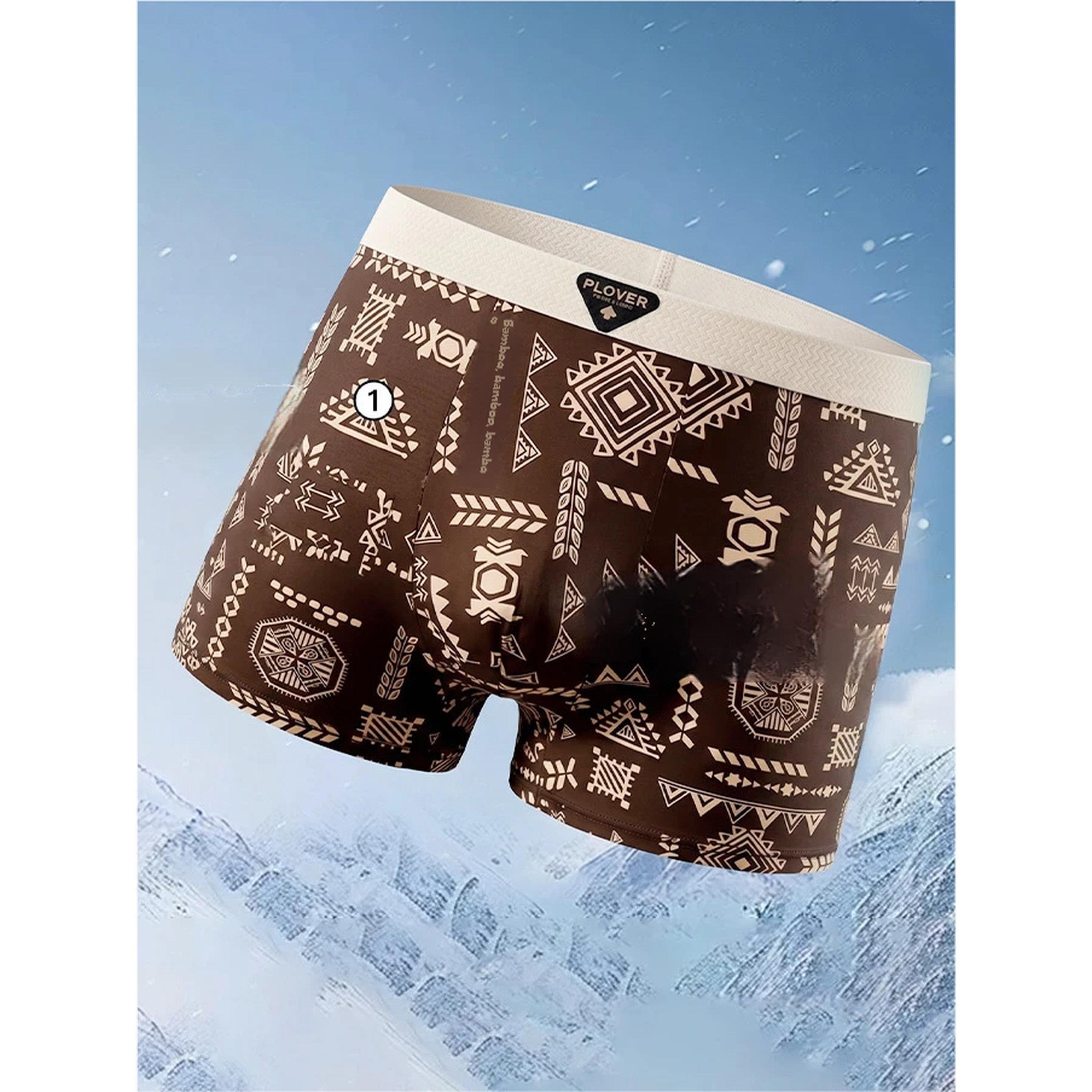 Take Two Coffee Brown Patterned Boxer Briefs-men-clothing-innerwear-underwear-image-4
