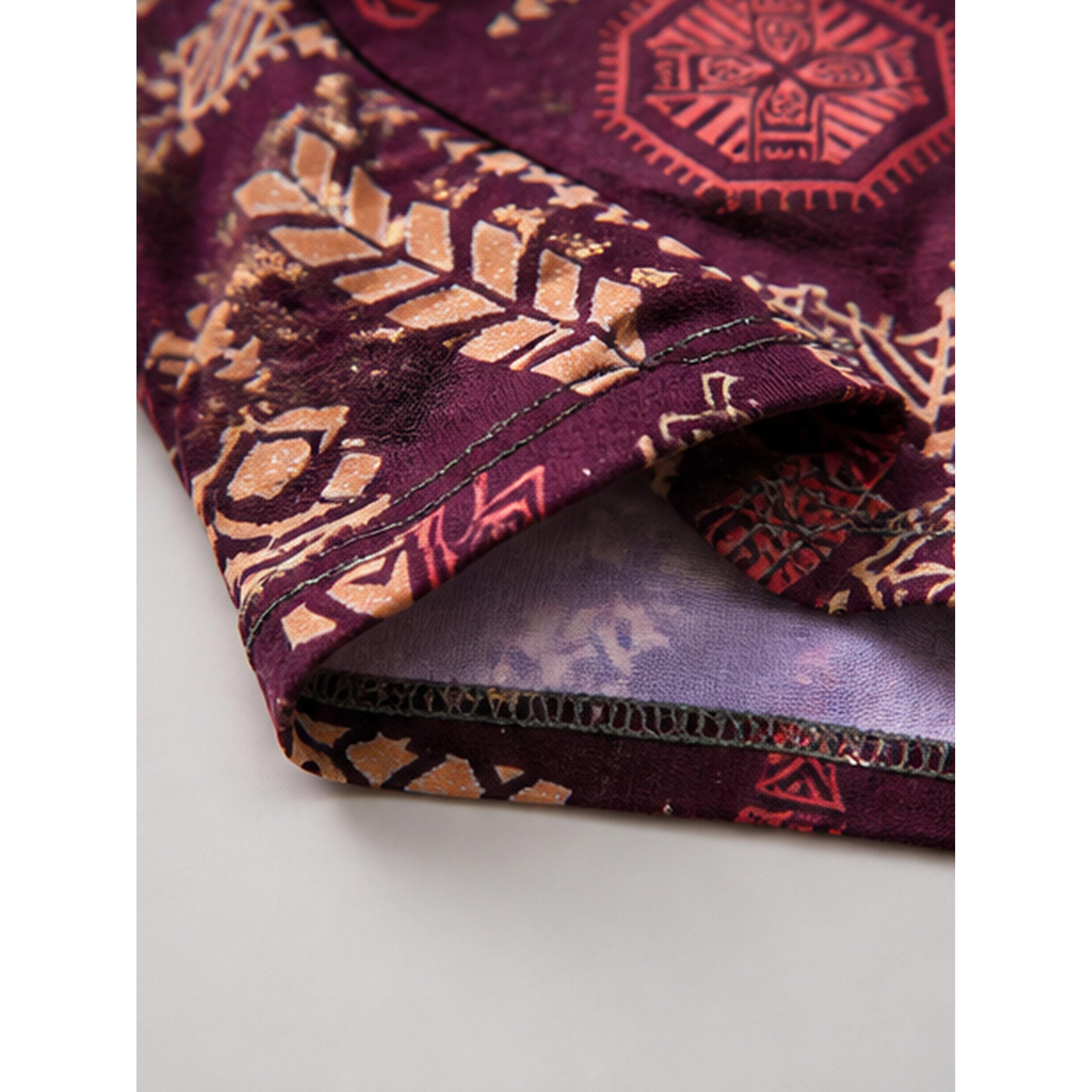 Take Two Men Burgundy Patterned Trunks-men-clothing-innerwear-underwear-image-4
