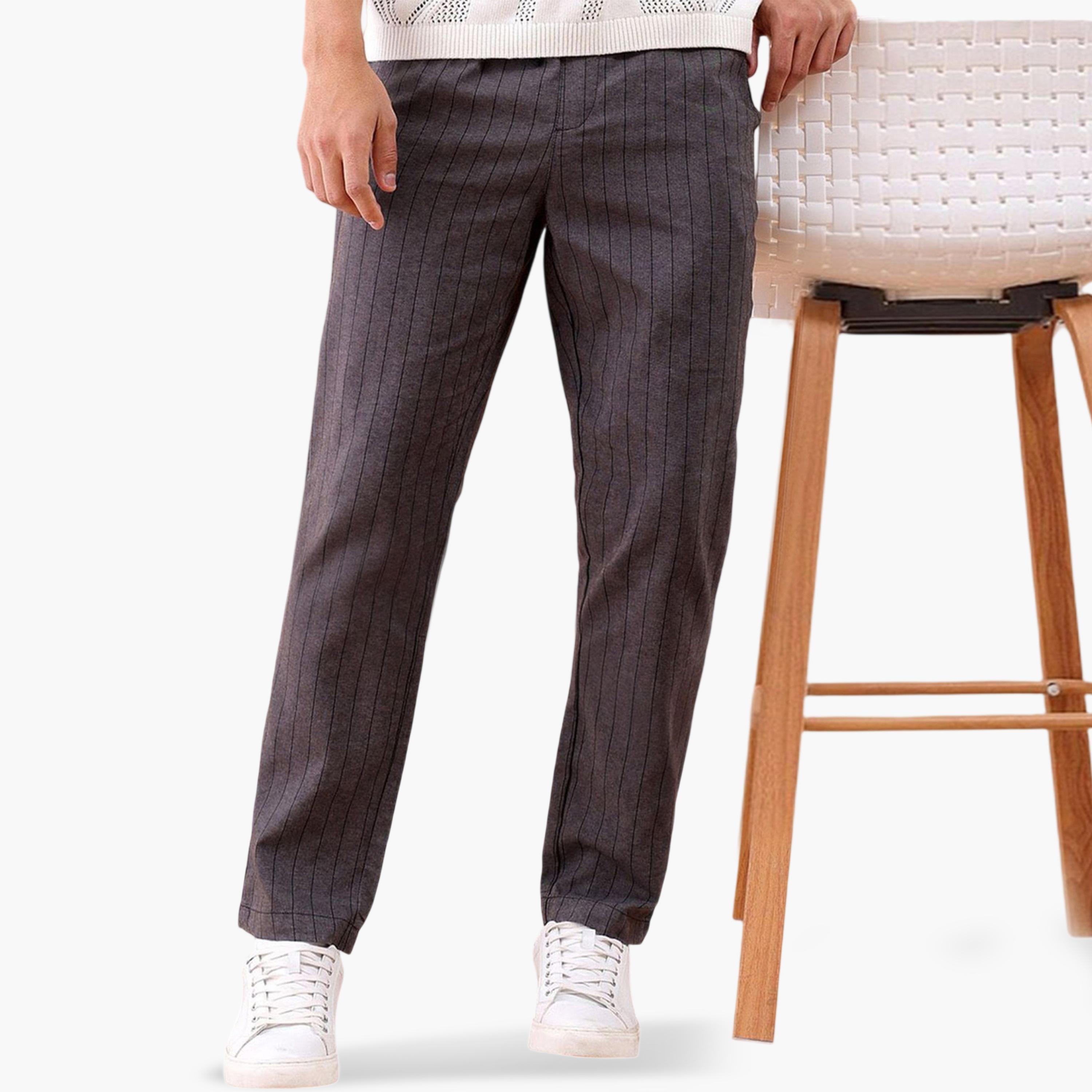بنطال بخصر متوسط وقصة عادية-men-clothing-bottoms-joggers-image-4