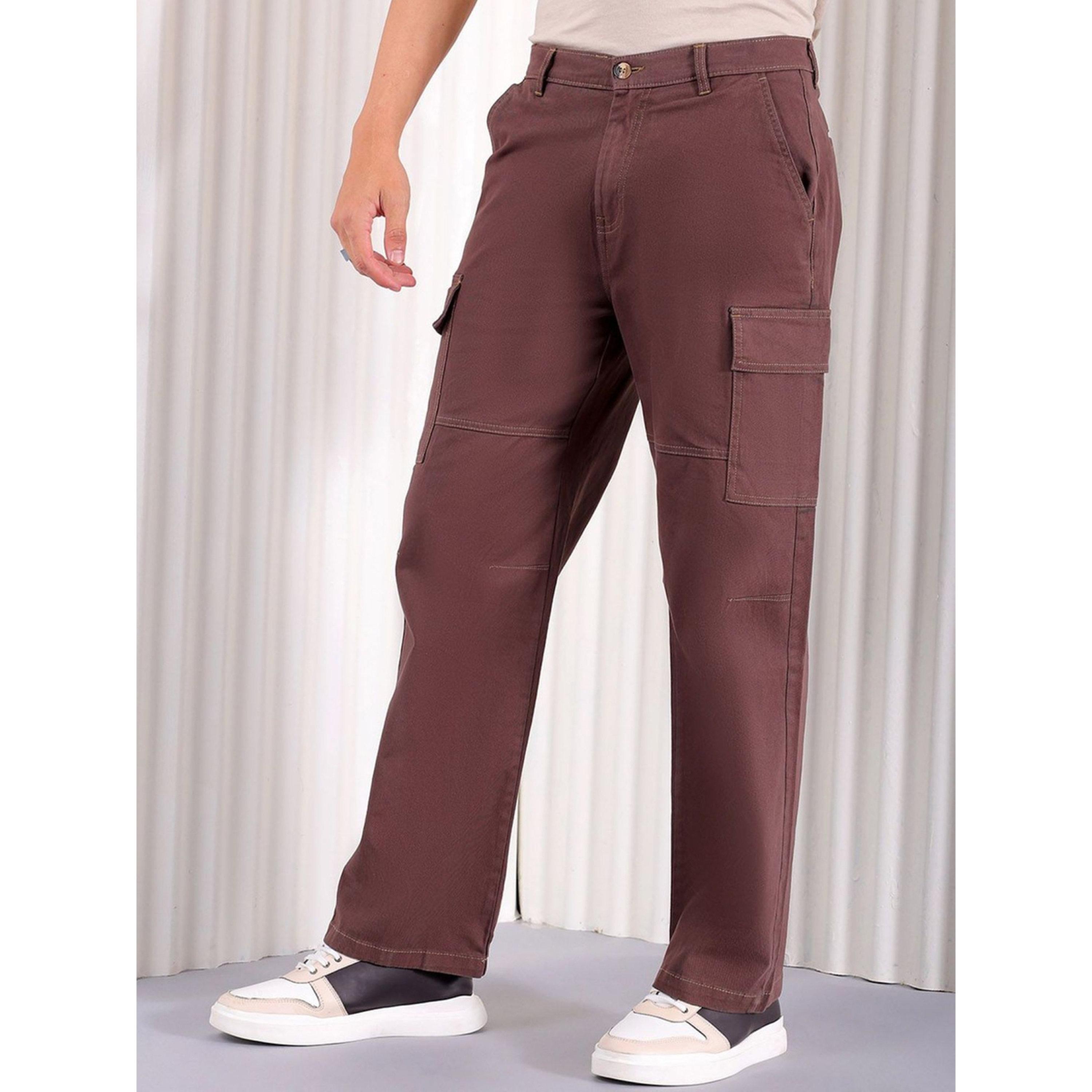 The Indian Garage Co X Styli Men Relaxed Fit Mid Rise Cargo-men-clothing-trousersandchinos-trousers-image-3