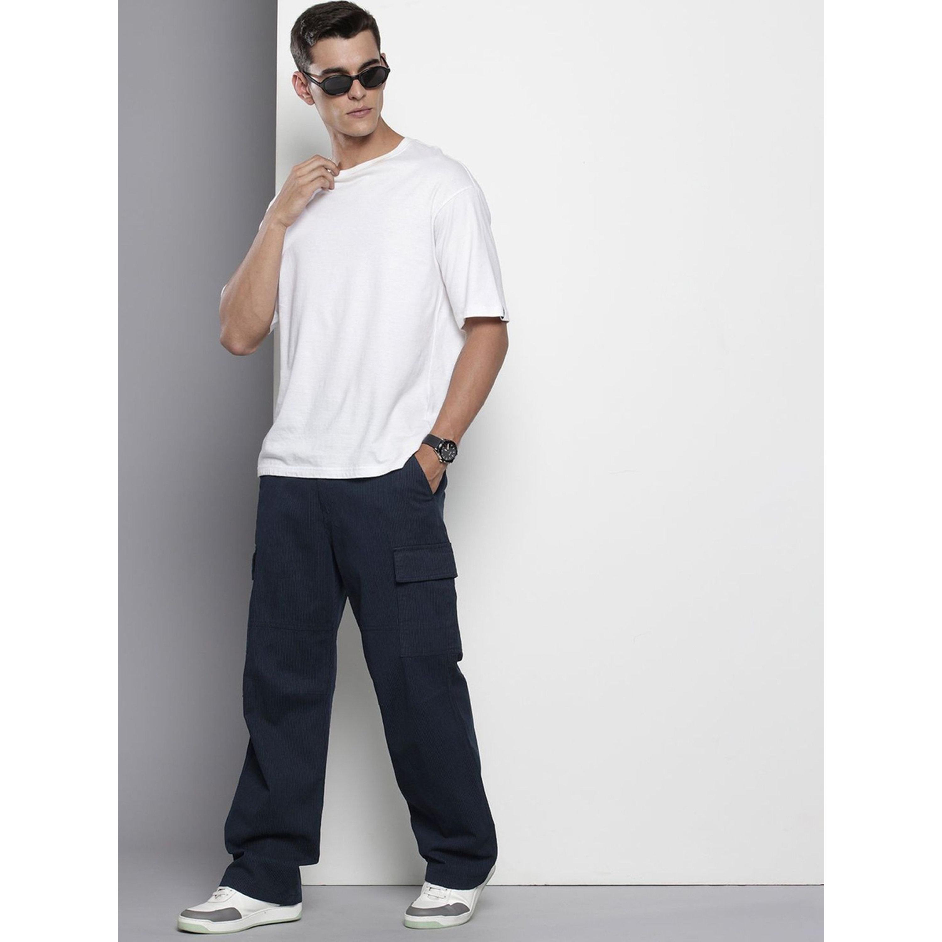 The Indian Garage Co X Styli Men Relaxed Fit Mid Rise Cargo-men-clothing-trousersandchinos-chinos-image-2