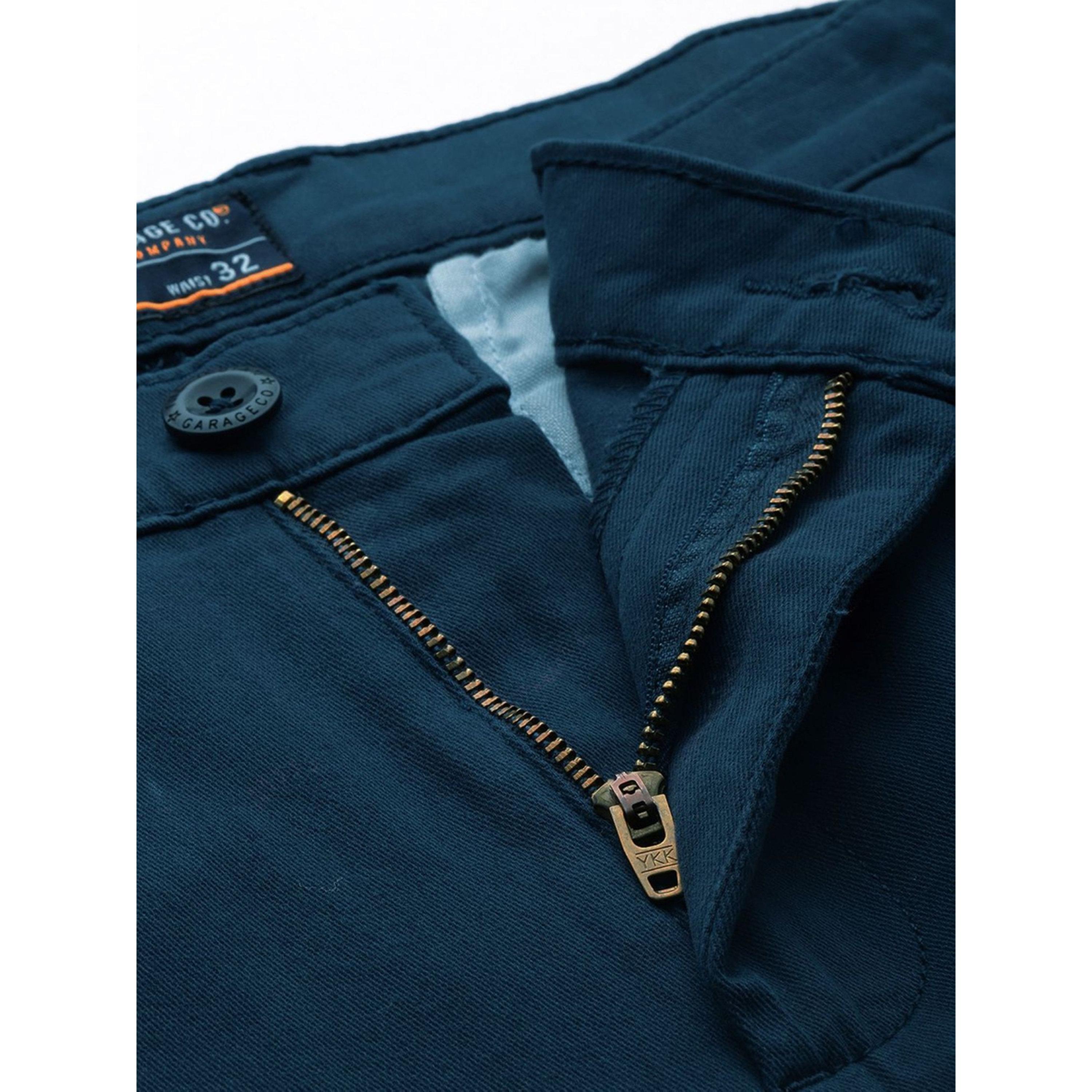 The Indian Garage Co X Styli Men Slim Fit Mid Rise Cuffed Cargo-men-clothing-trousersandchinos-chinos-image-4