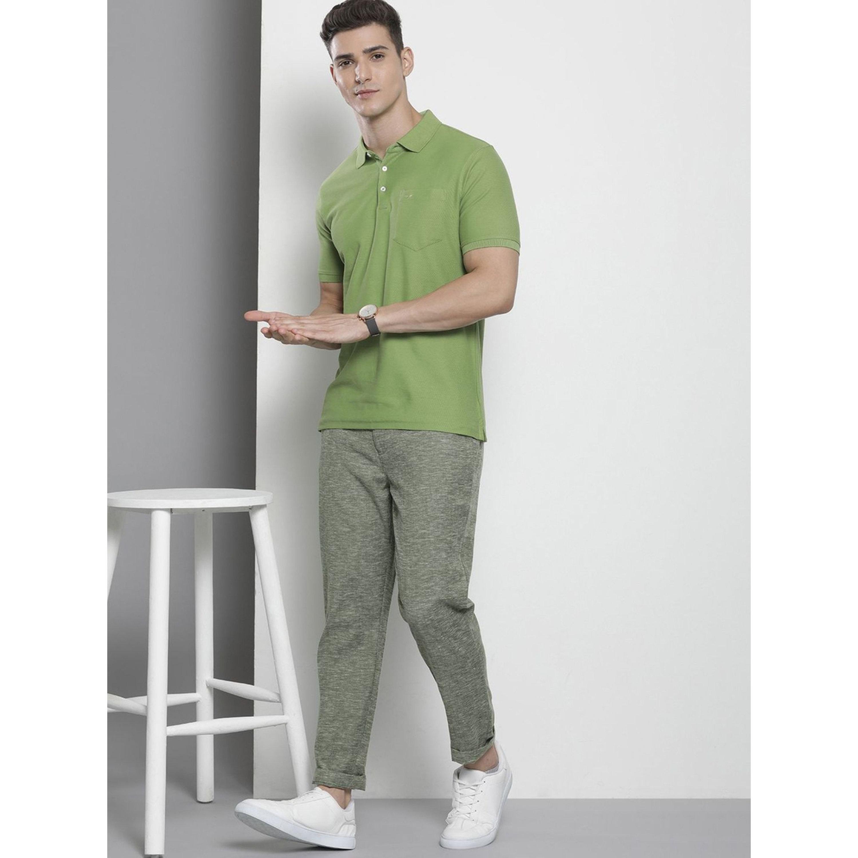 بنطال بخصر متوسط وقصة ضيقة-men-clothing-trousersandchinos-trousers-image-2