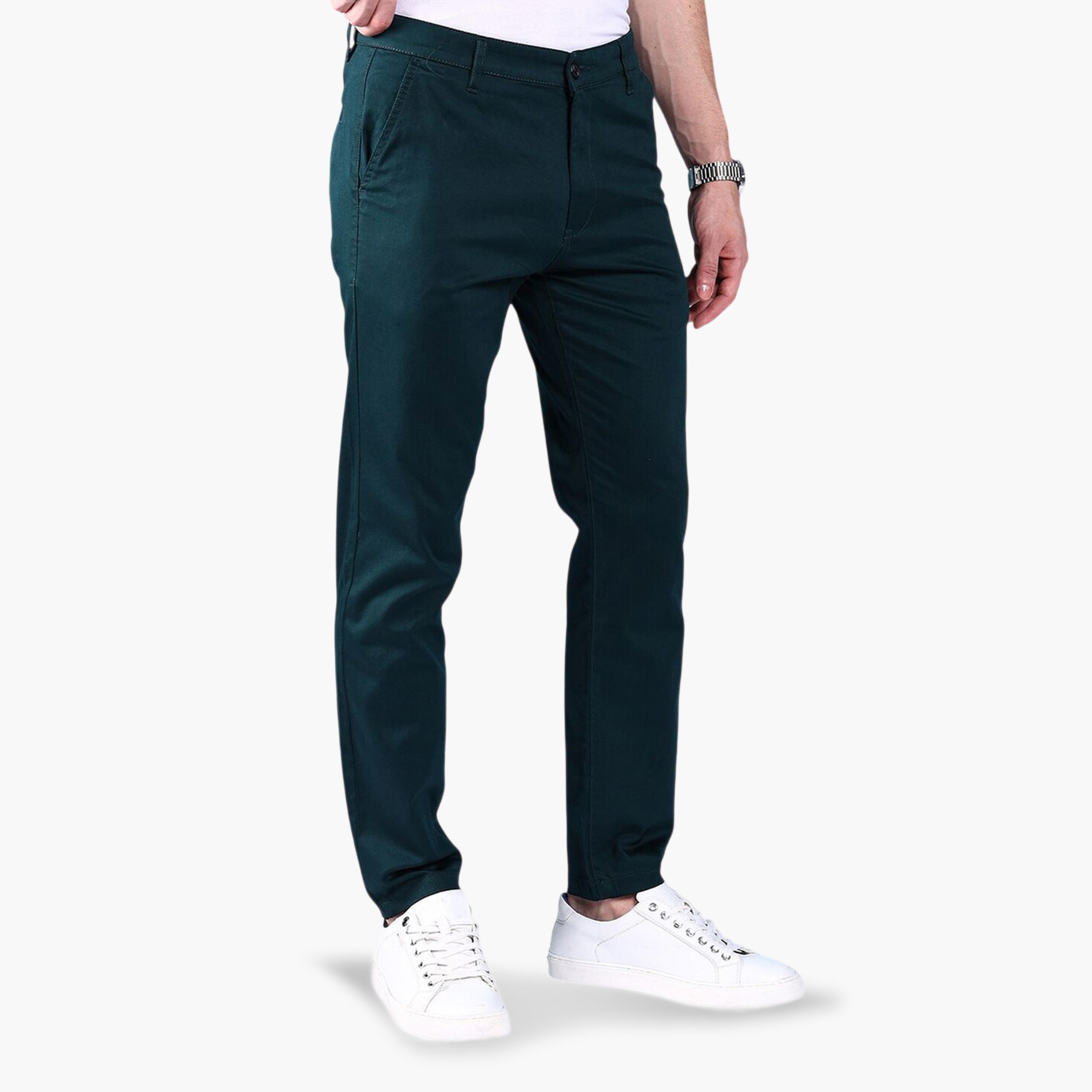 بنطال تشينو بخصر متوسط وقصة ضيقة-men-clothing-trousersandchinos-chinos-image-5
