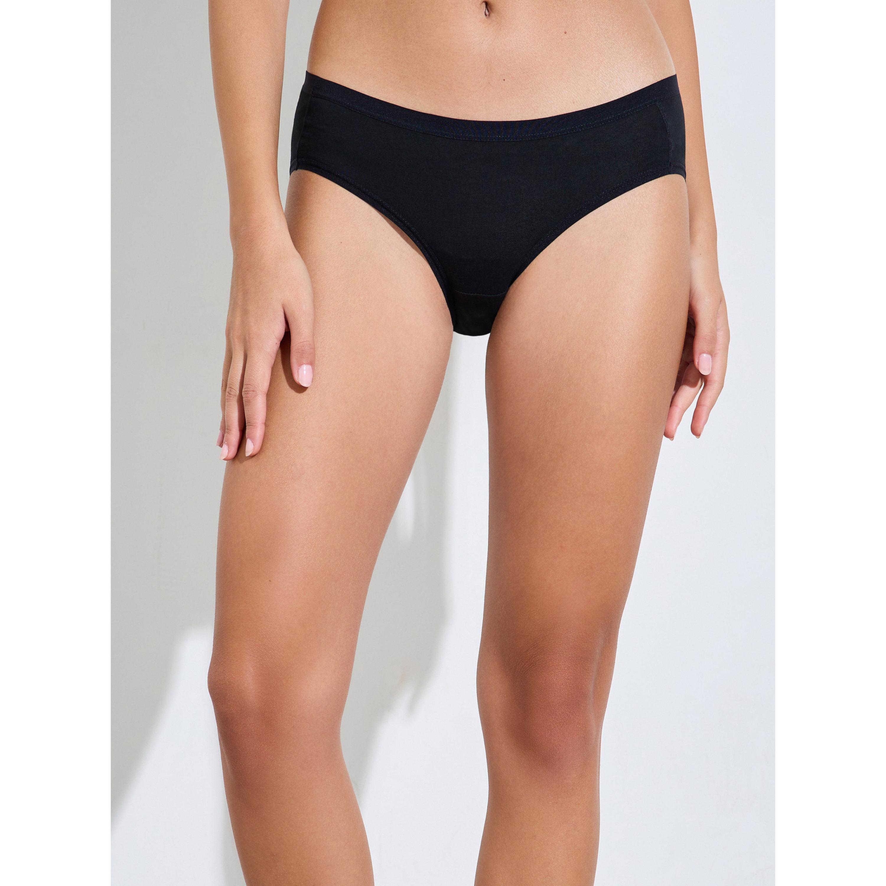 Styli Pack of 4 - Cotton Elastane Full Briefs-women-clothing-lingerie-panties-image-2