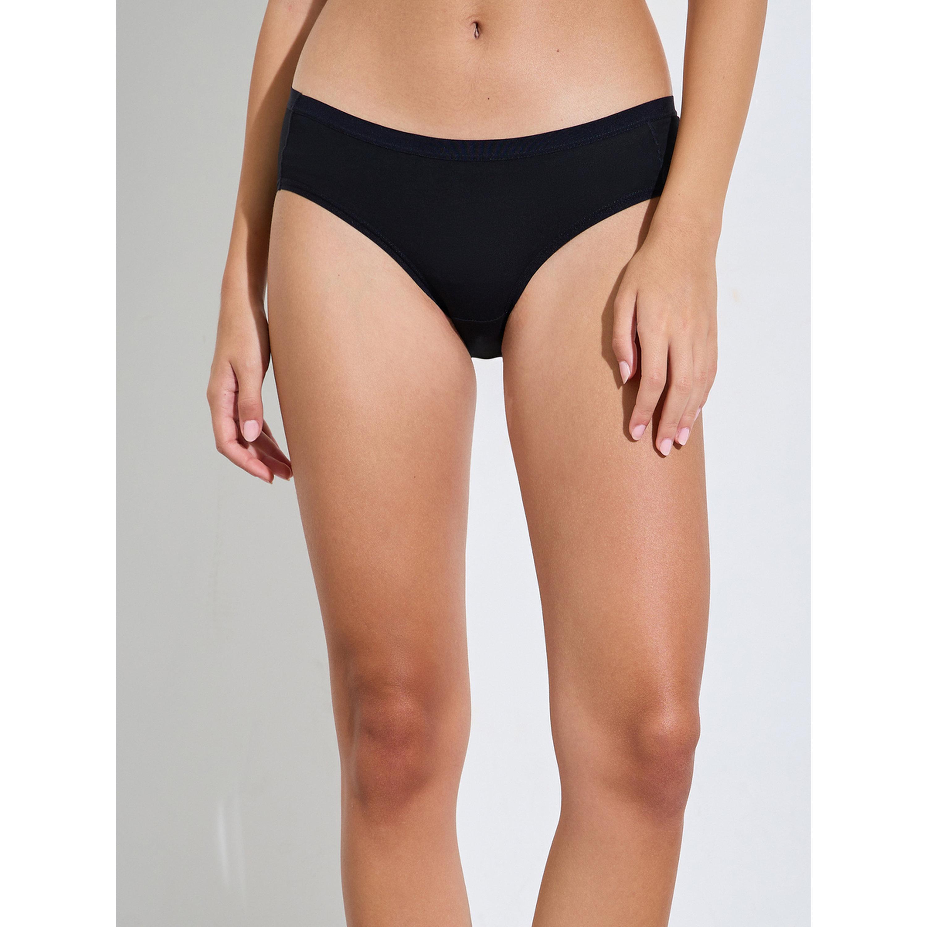 Styli Pack of 4 - Cotton Elastane Full Briefs-women-clothing-lingerie-panties-image-4
