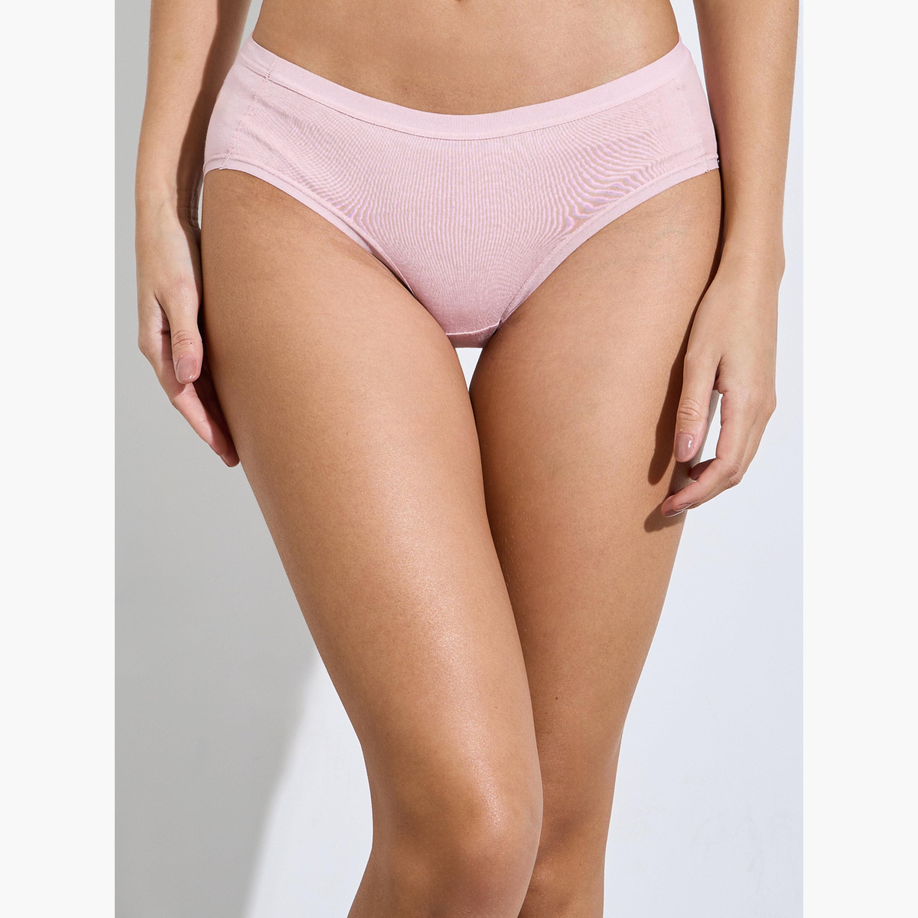 Styli Pack of 4 - Cotton Elastane Full Briefs-women-clothing-lingerie-panties-image-8