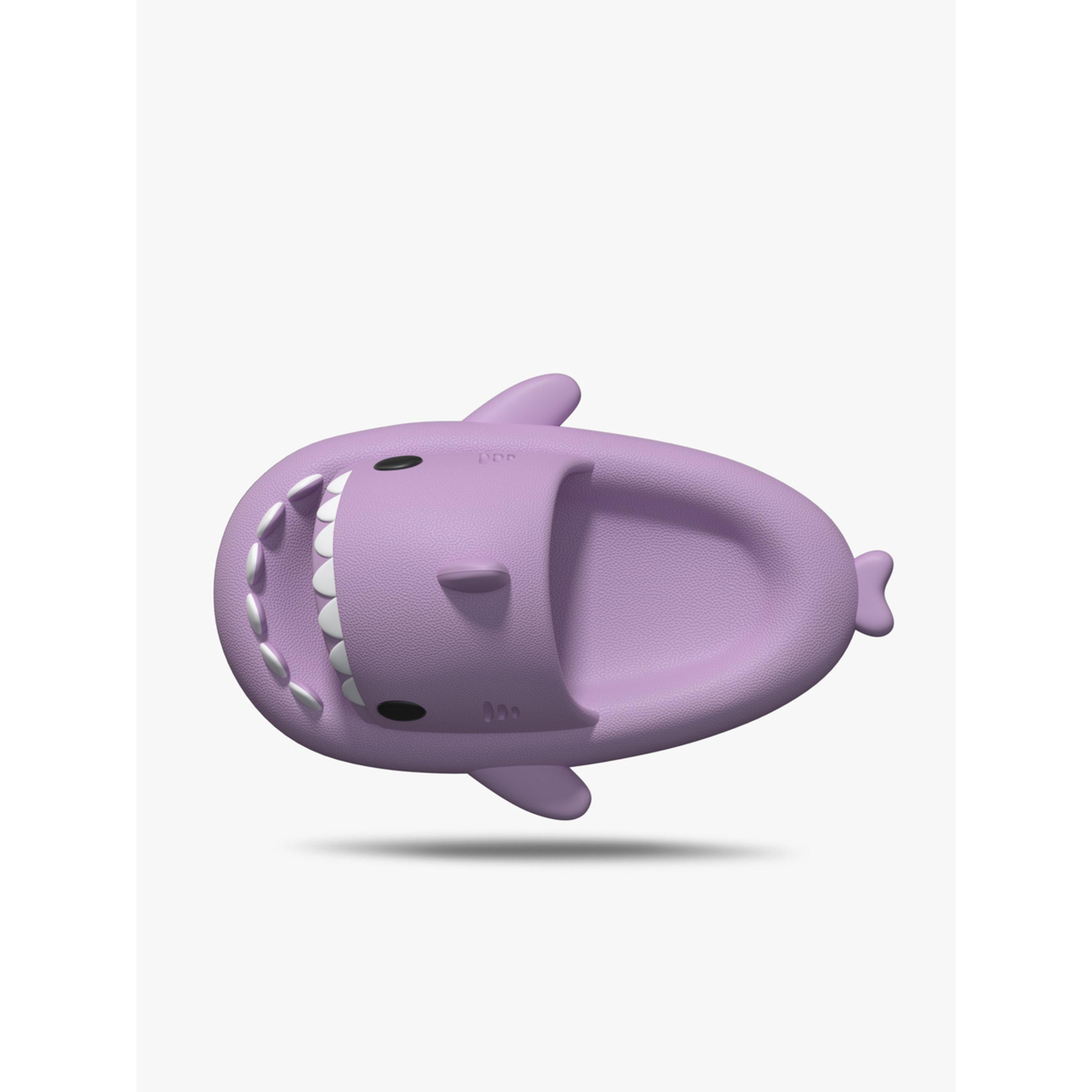 Take Two Purple Shark Slides for Women - Fun and Comfy Summer Footwear-women-shoes-flipflopsandslides-image-5