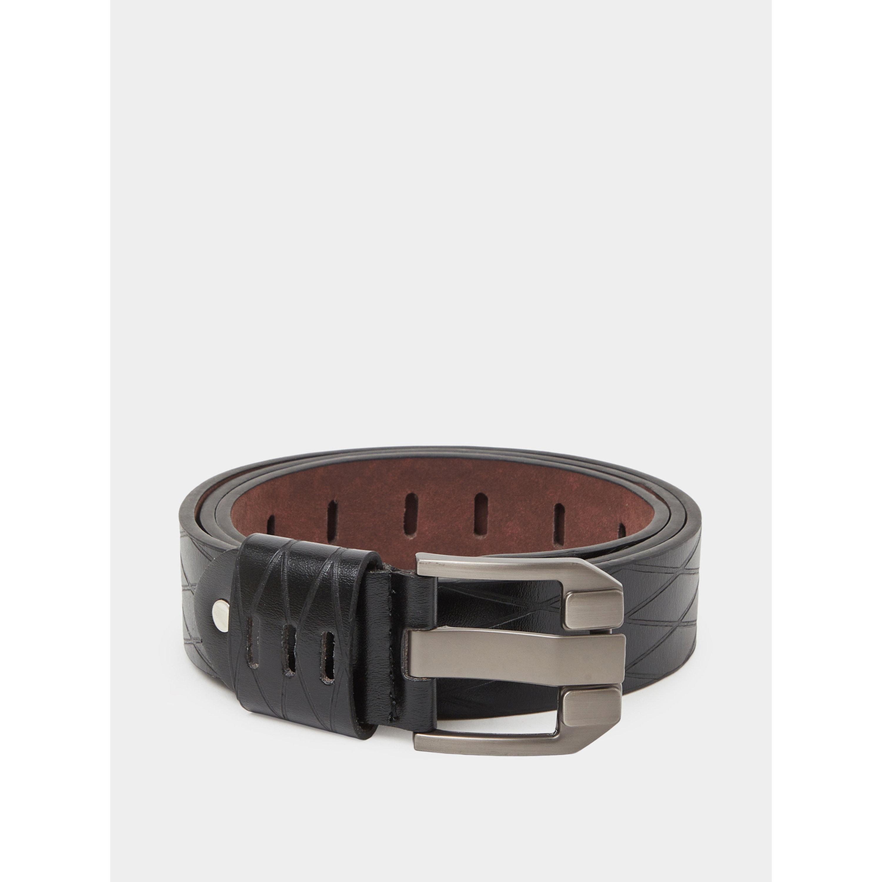 حزام بملمس وإبزيم-men-beltsandwallets-belts-image-1