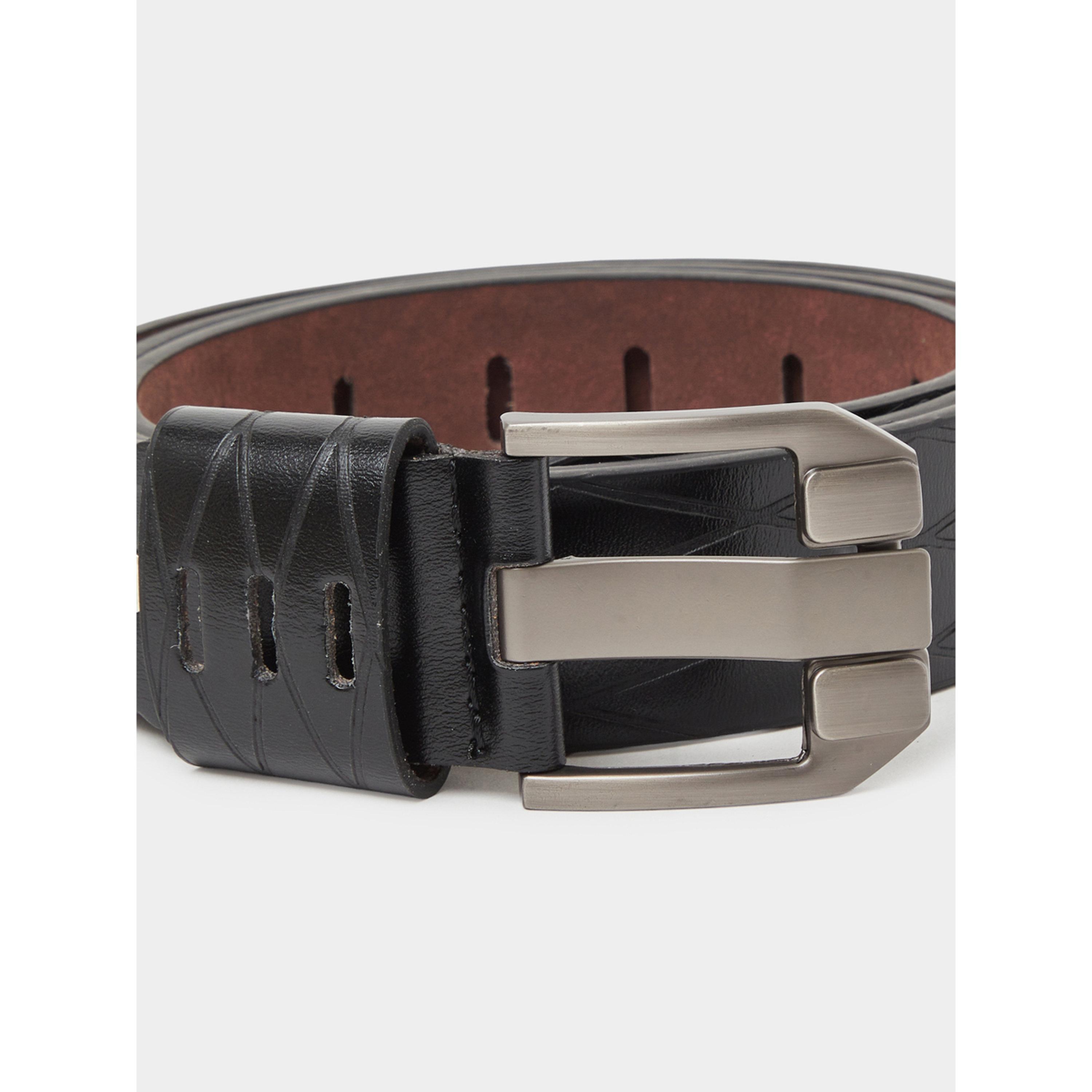 حزام بملمس وإبزيم-men-beltsandwallets-belts-image-2